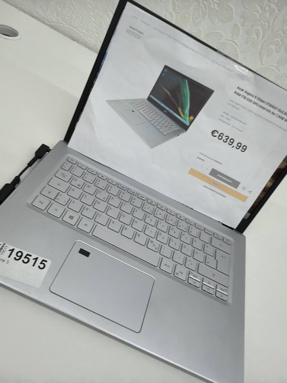 Acer Aspire 5 11Gen  i71165G7 8x2,8GHz 16 GB RAM 1TB SSD GPU Intel Iris Xe 7,9GB Win 11