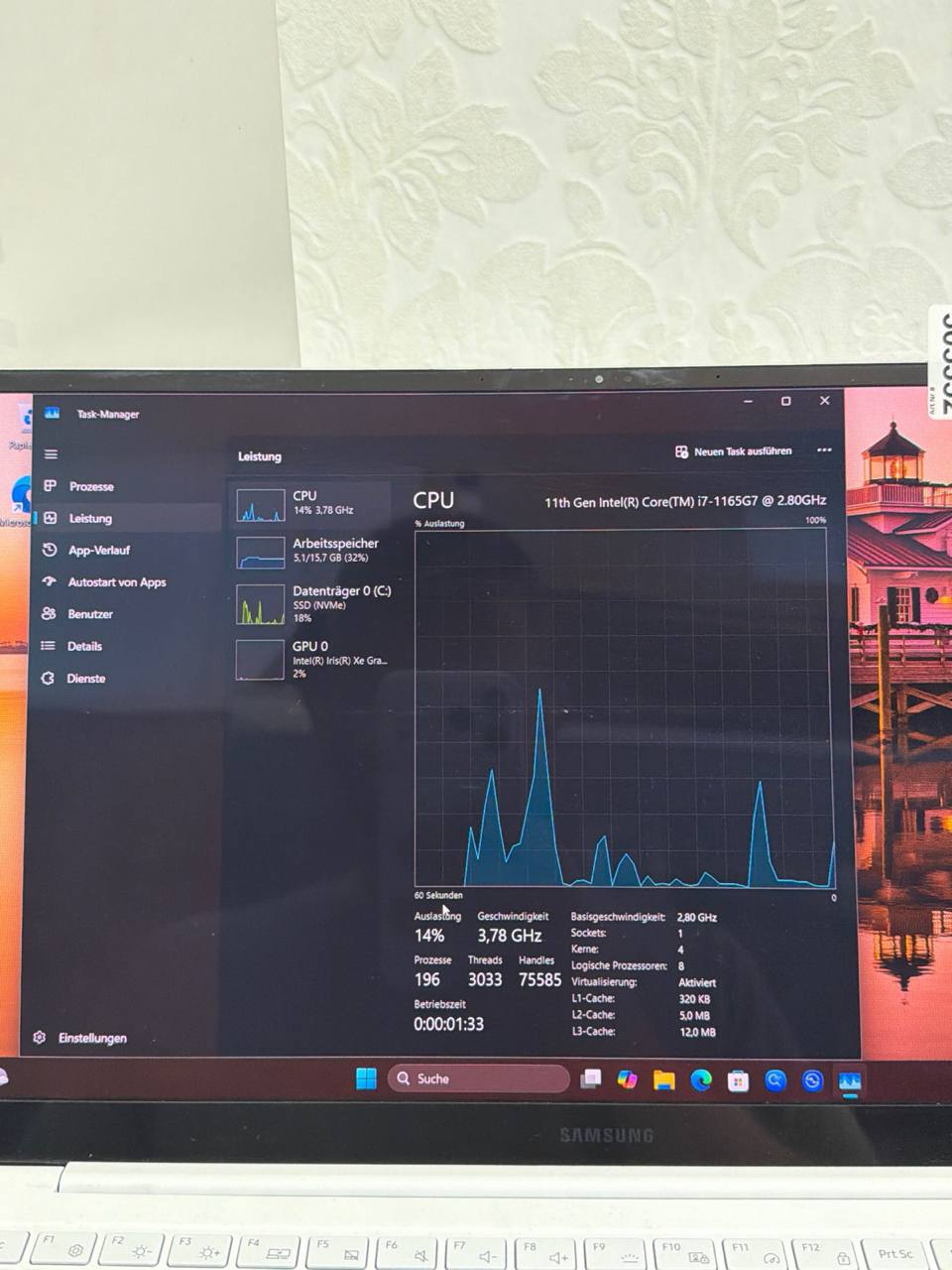 Samsung Galaxy Book PRO 15.6" Intel i7-11th Gen