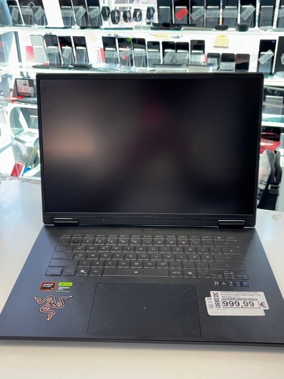 Razer Gaming Laptop, Dunkelblau