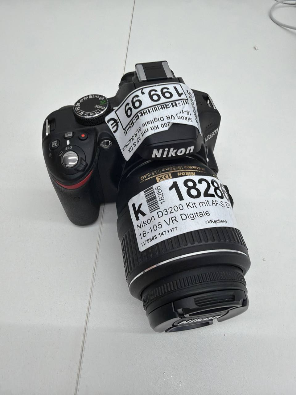 Nikon D3200 Kit mit AF-S DX NIKKOR 18-105mm VR