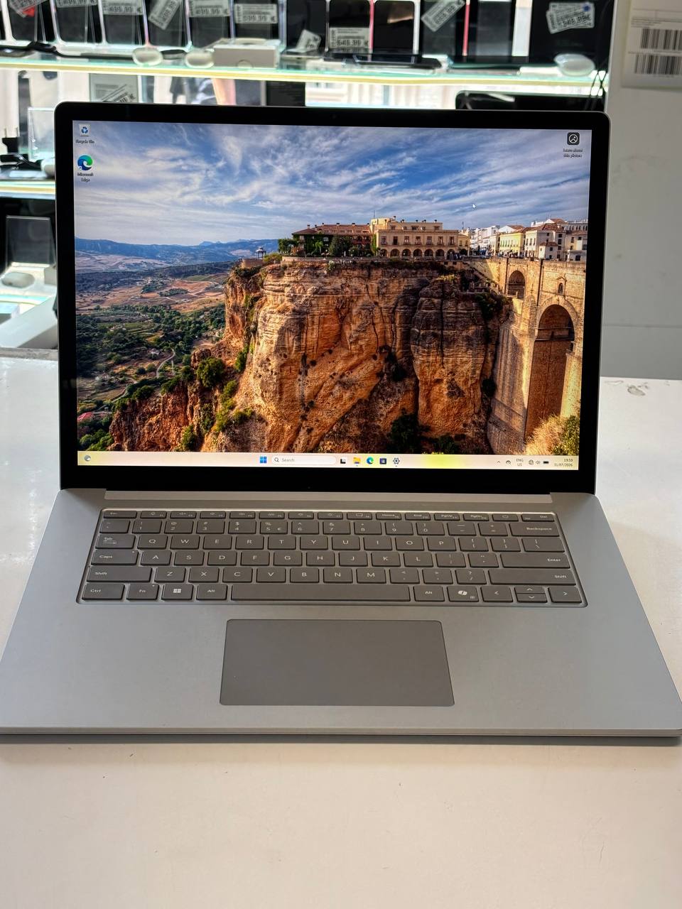 Microsoft Surface Laptop 6 for Business, 13,5" Silber
