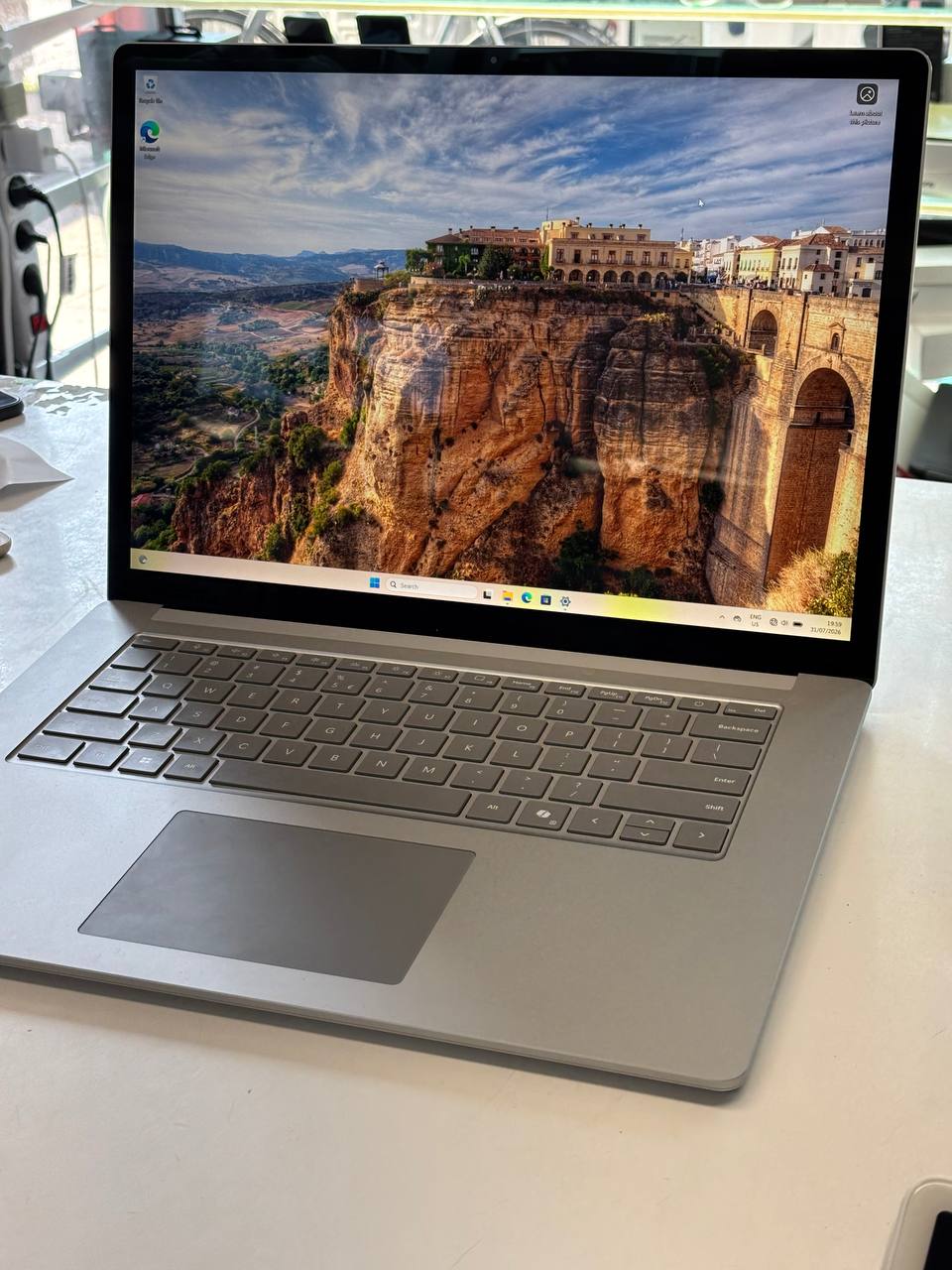 Microsoft Surface Laptop 6 for Business, 13,5" Silber