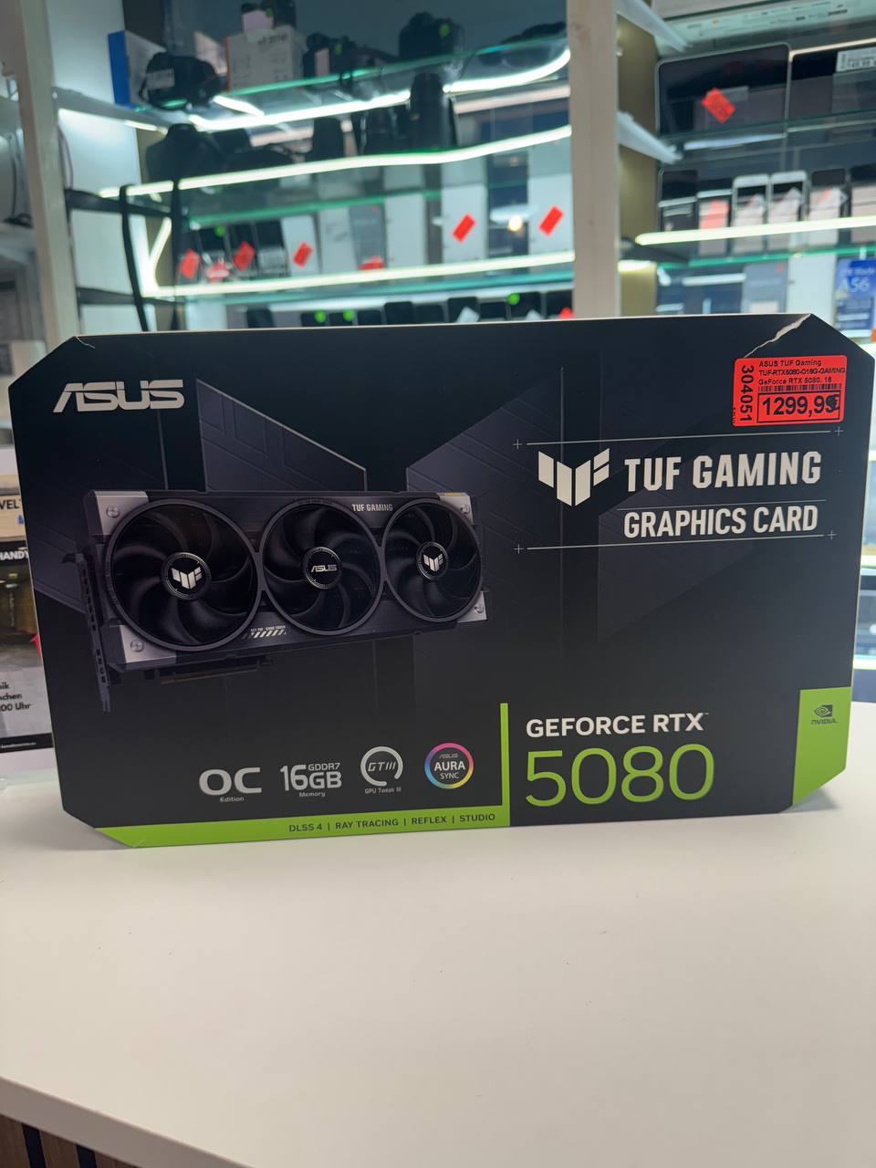 ASUS TUF Gaming GeForce RTX 5080 OC, 16GB GDDR7