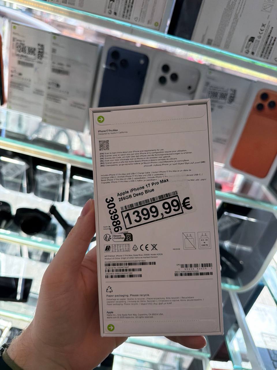 Apple iPhone 17 Pro Max 256GB Deep Blue