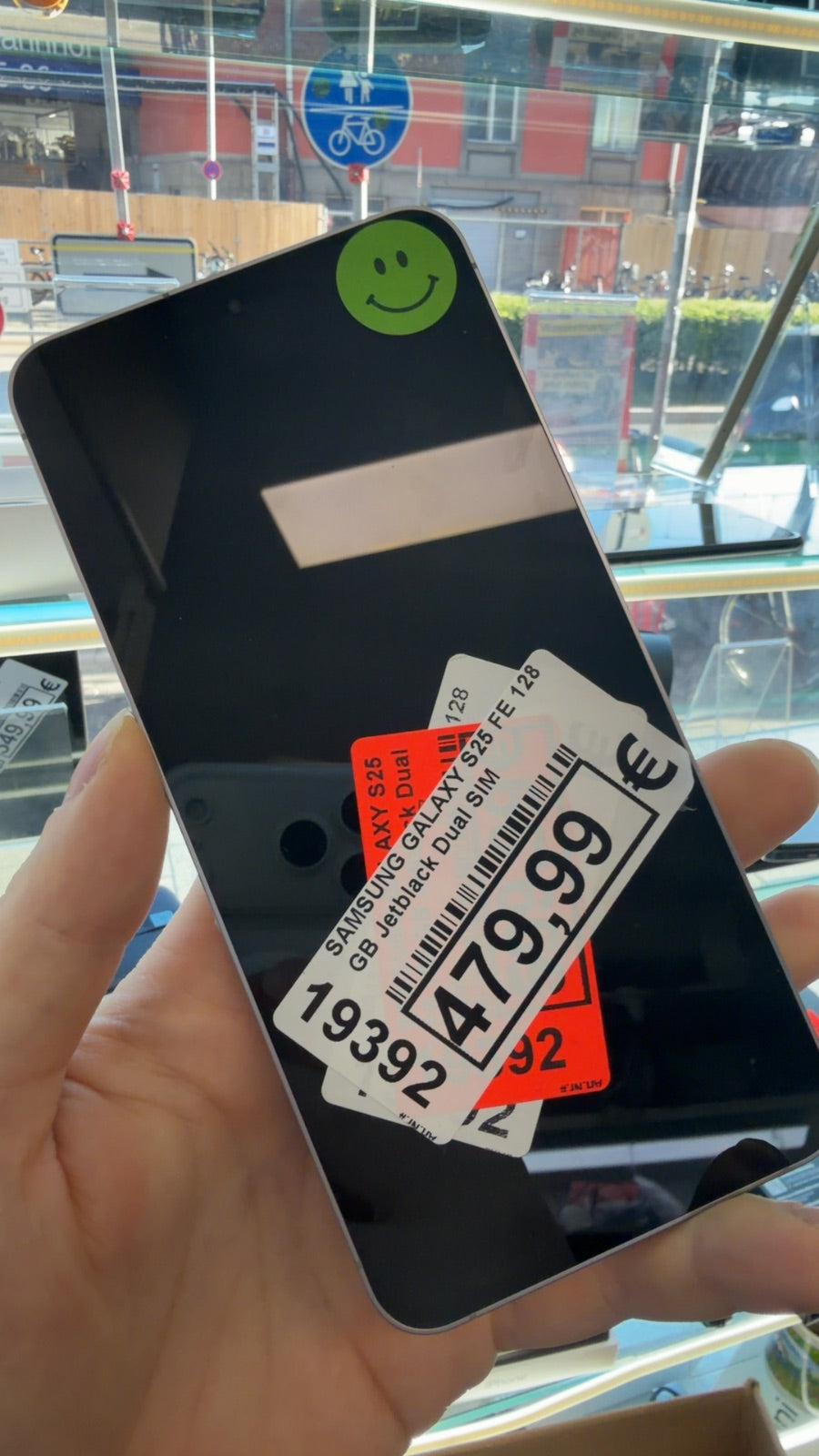 SAMSUNG GALAXY S25 FE 128 GB Jetblack Dual SIM
