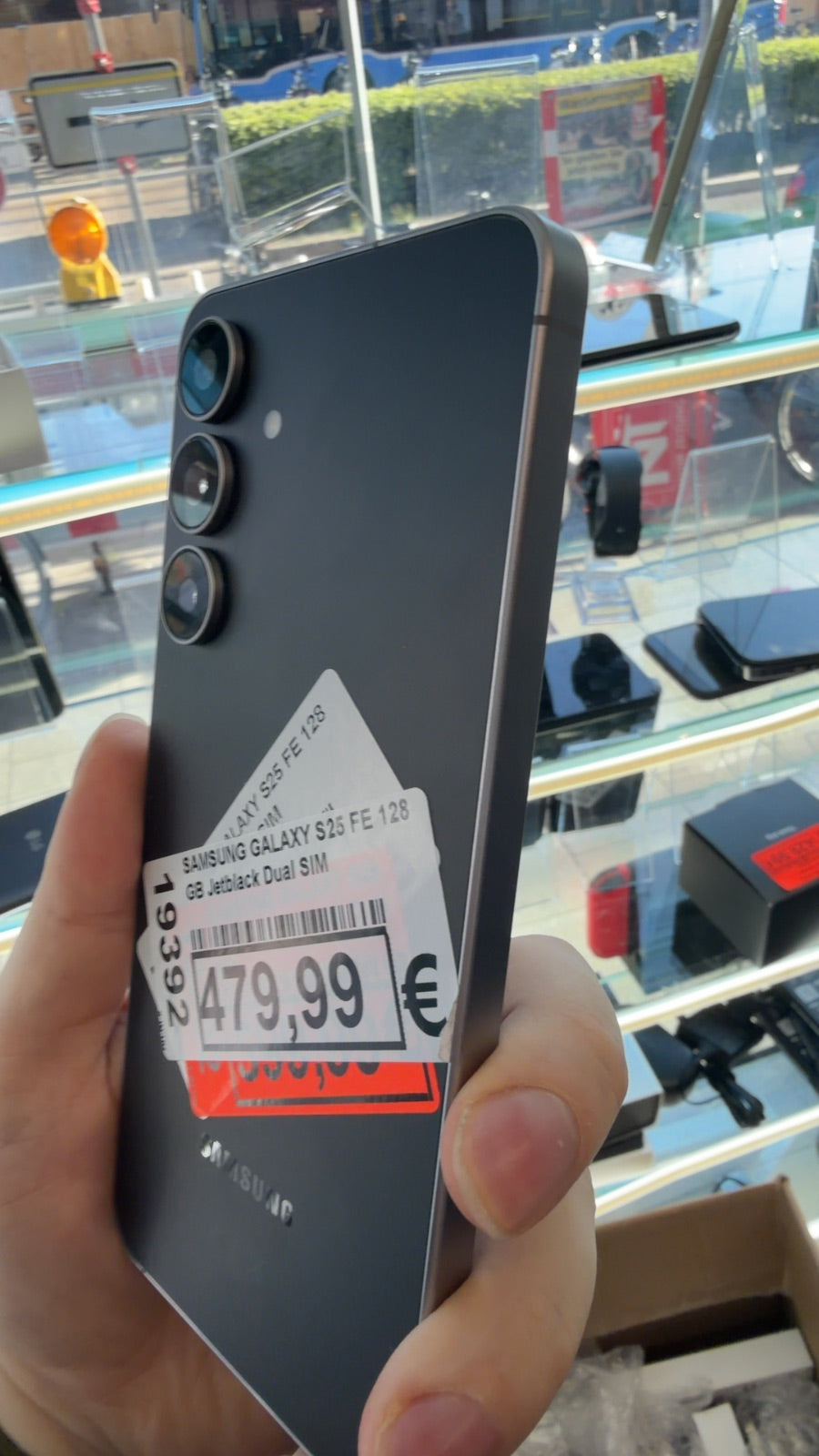 SAMSUNG GALAXY S25 FE 128 GB Jetblack Dual SIM