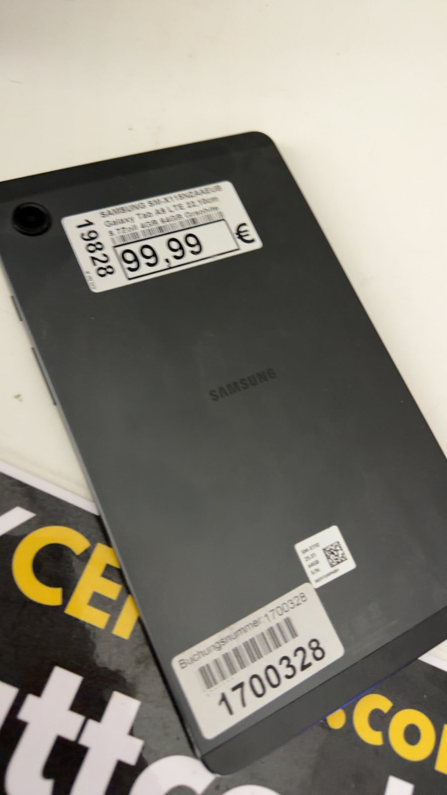 SAMSUNG SM-X115NZAAEUB Galaxy Tab A9 LTE 22,10cm 8,7Zoll 4GB 64GB Graphite