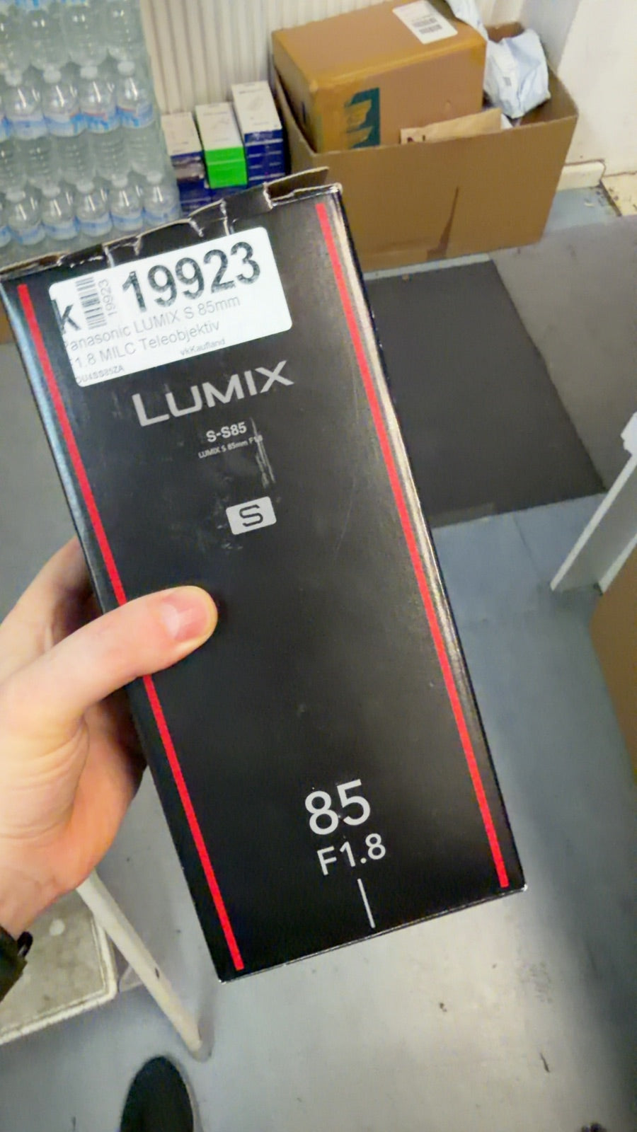 Panasonic LUMIX S 85mm F1.8 MILC Teleobjektiv Schwarz