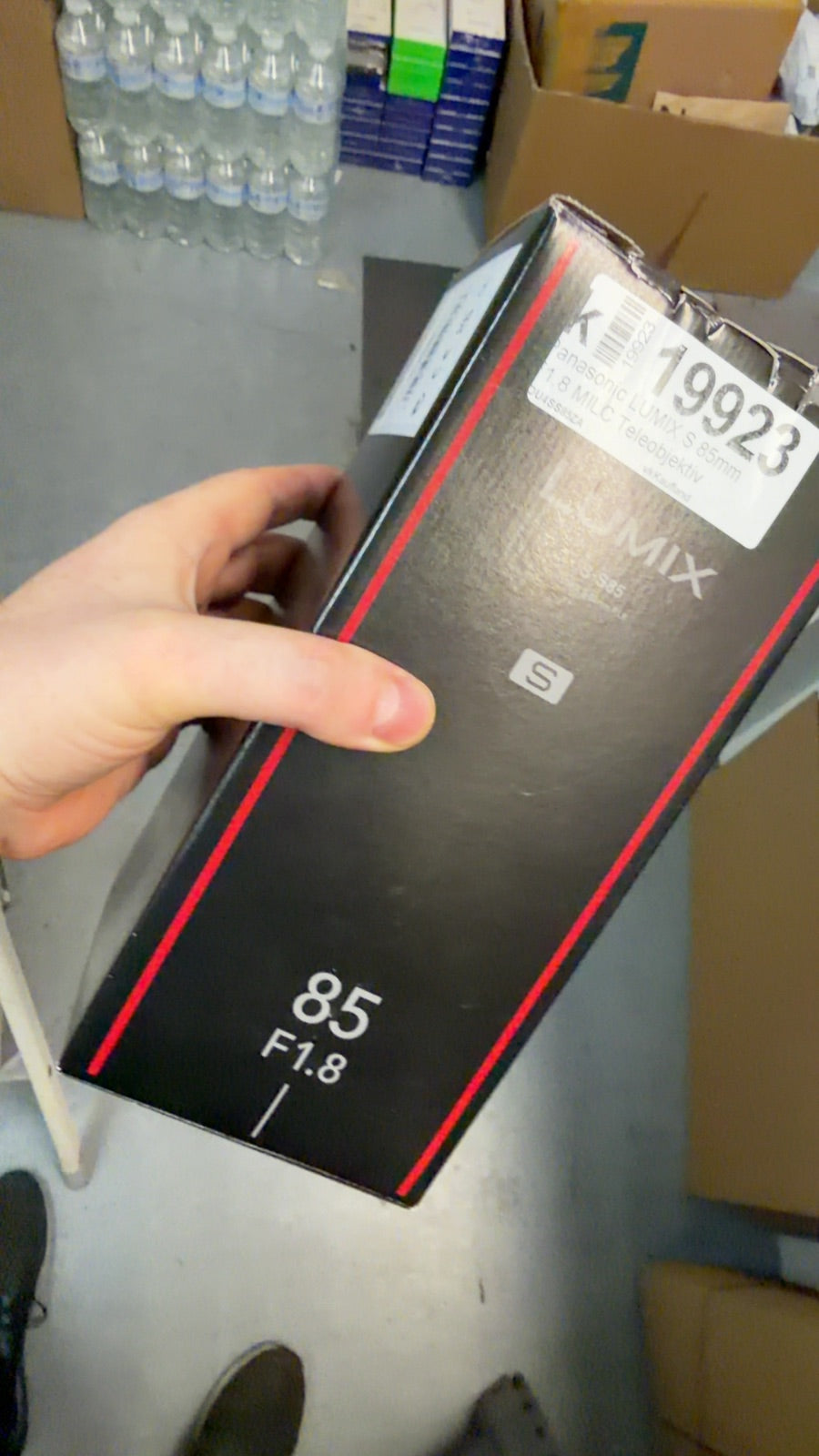 Panasonic LUMIX S 85mm F1.8 MILC Teleobjektiv Schwarz