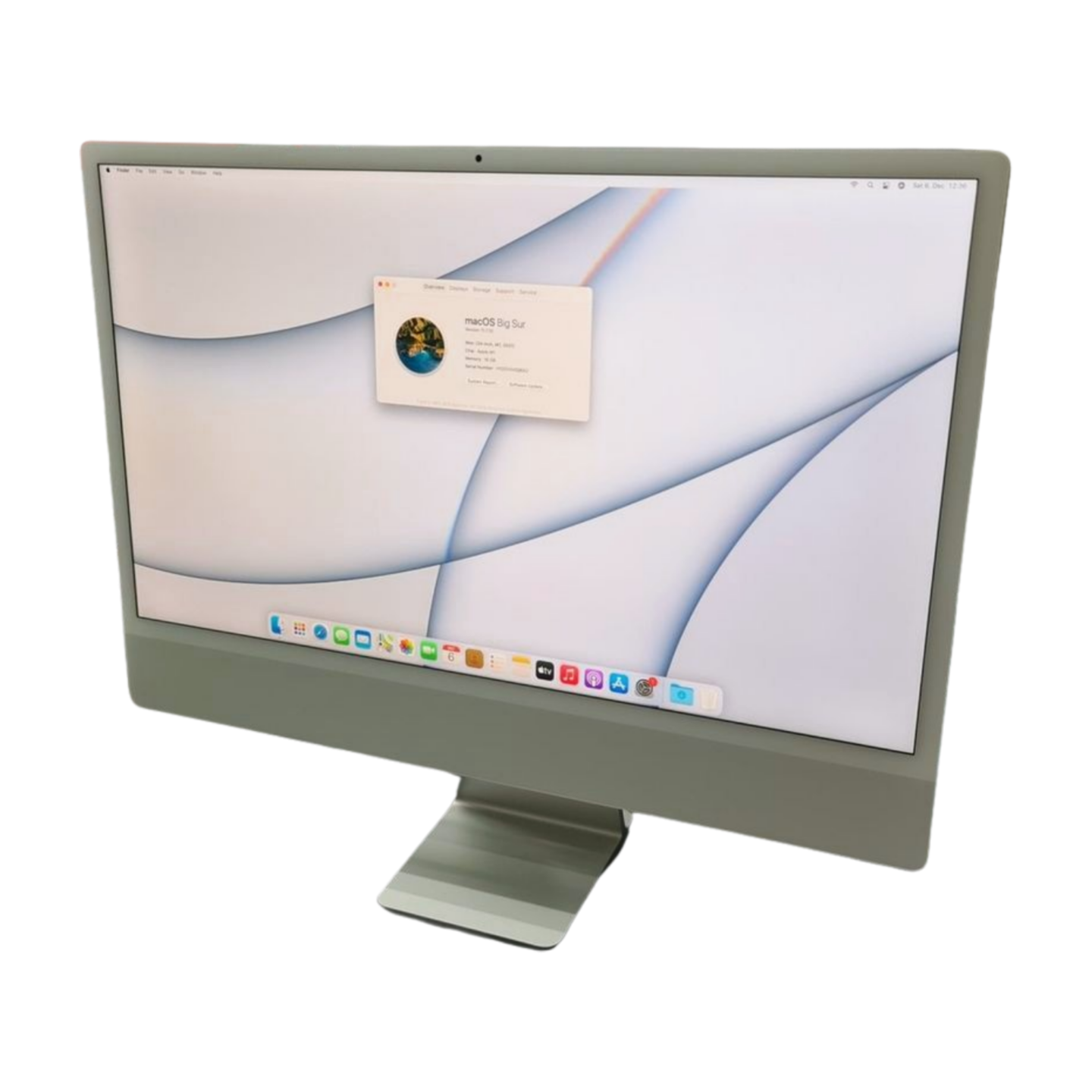 Apple iMac 24 Zoll silber 2021 Apple M1 8C8G 16GB 256GB SSD