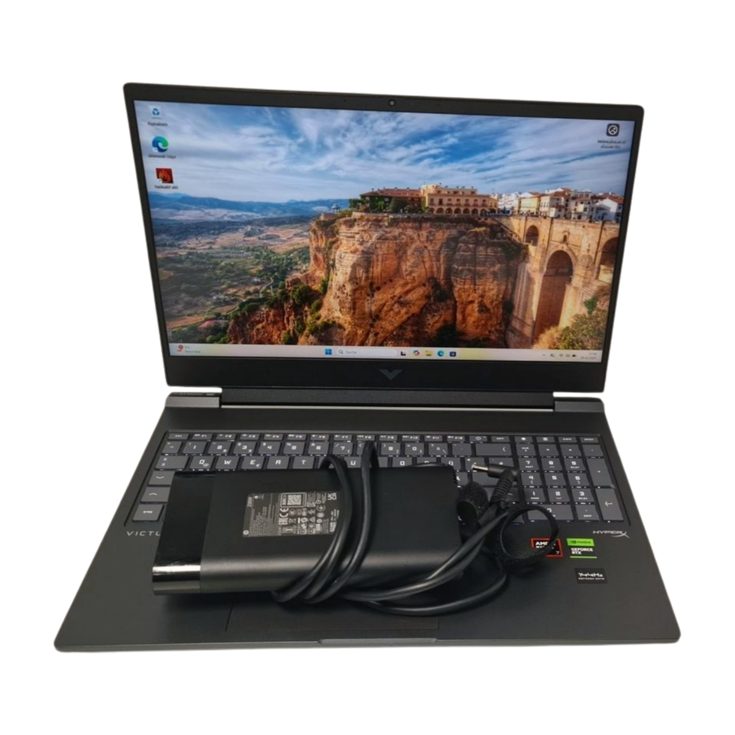 HP Victus 16- s1076ng 144Hz Ryzen 7 8845HS 16x3.8 GHz 1TB SSD 16GB Ram NVIDIA GeForce RTX 4060 8GB Win11 Zweitbild