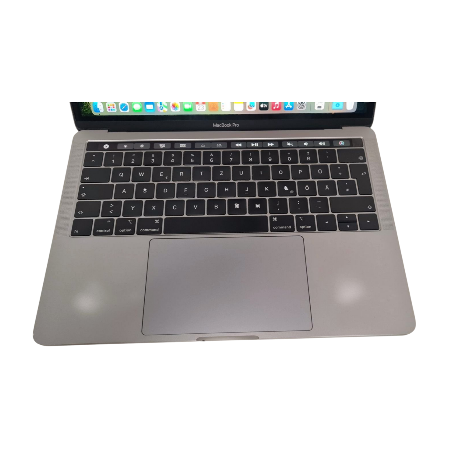 13 Zoll Apple MacBook Pro Touch Bar 2,3GHz i5 8GB RAM 512GB SSD Akku Zyklen 845