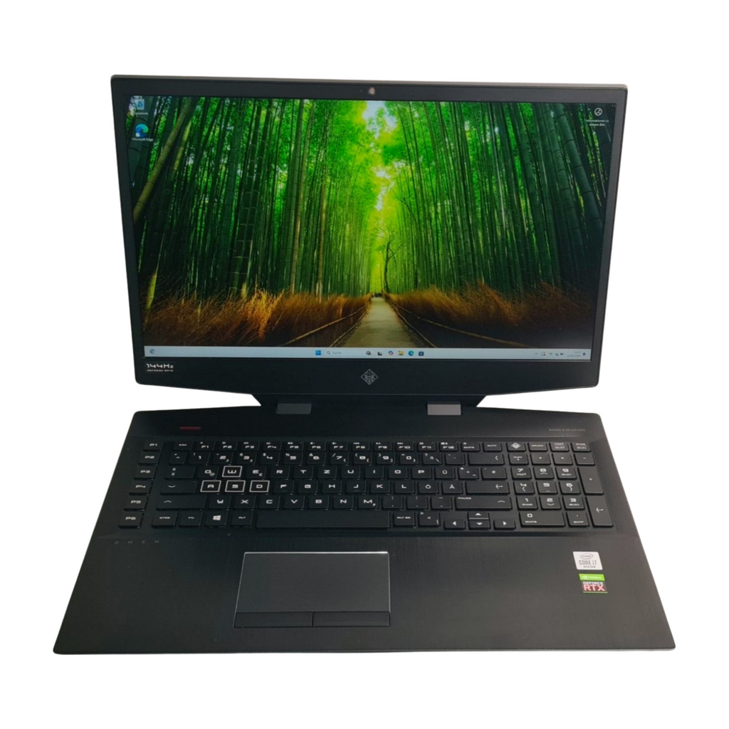 GeForce RTX 2070 Super 8GB, HP OMEN 17,3" FHD IPS 144Hz, i7-10750H 12x2,60GHz 16GB RAM 512GB SSD+1TB HDD Win11