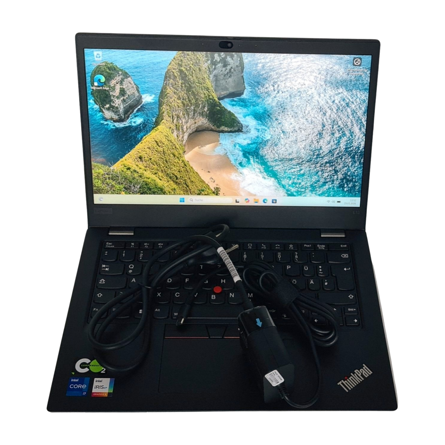 Lenovo ThinkPad L13 Gen 2  i7-1165G7 11Gen 8x2.8GHz 16GB RAM 512 GB SSD GPU Intel Iris Xe 7,8GB Win11