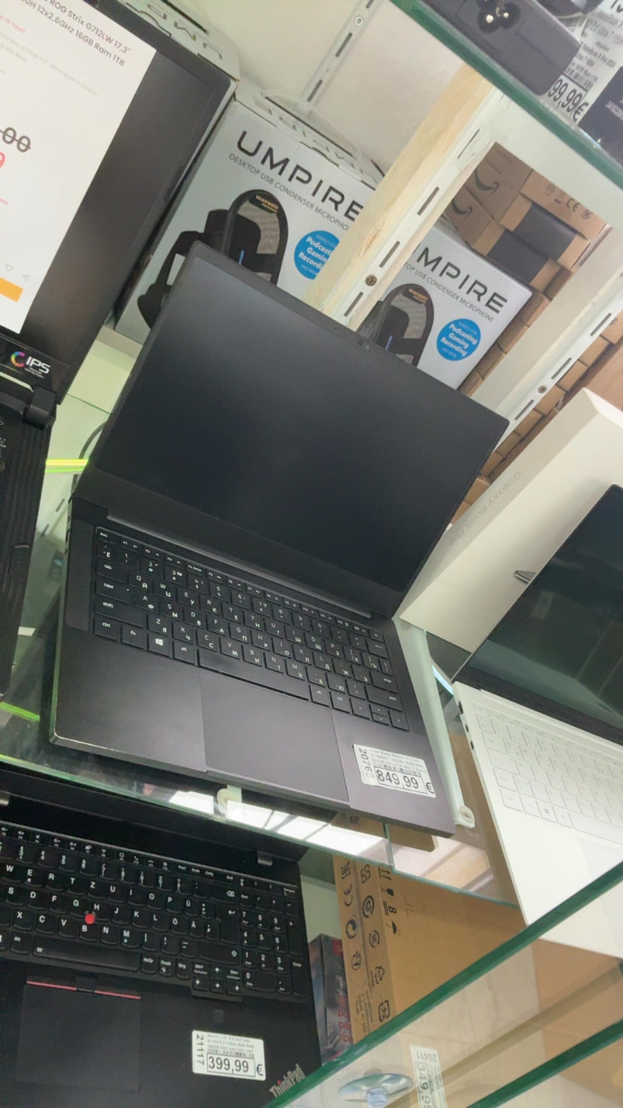 Razer Blade Stealth 13.3 Zoll  i7-1065G7 1.50GHz 16GB RAM 512GB SSD GTX 1650 Ti Max-Q