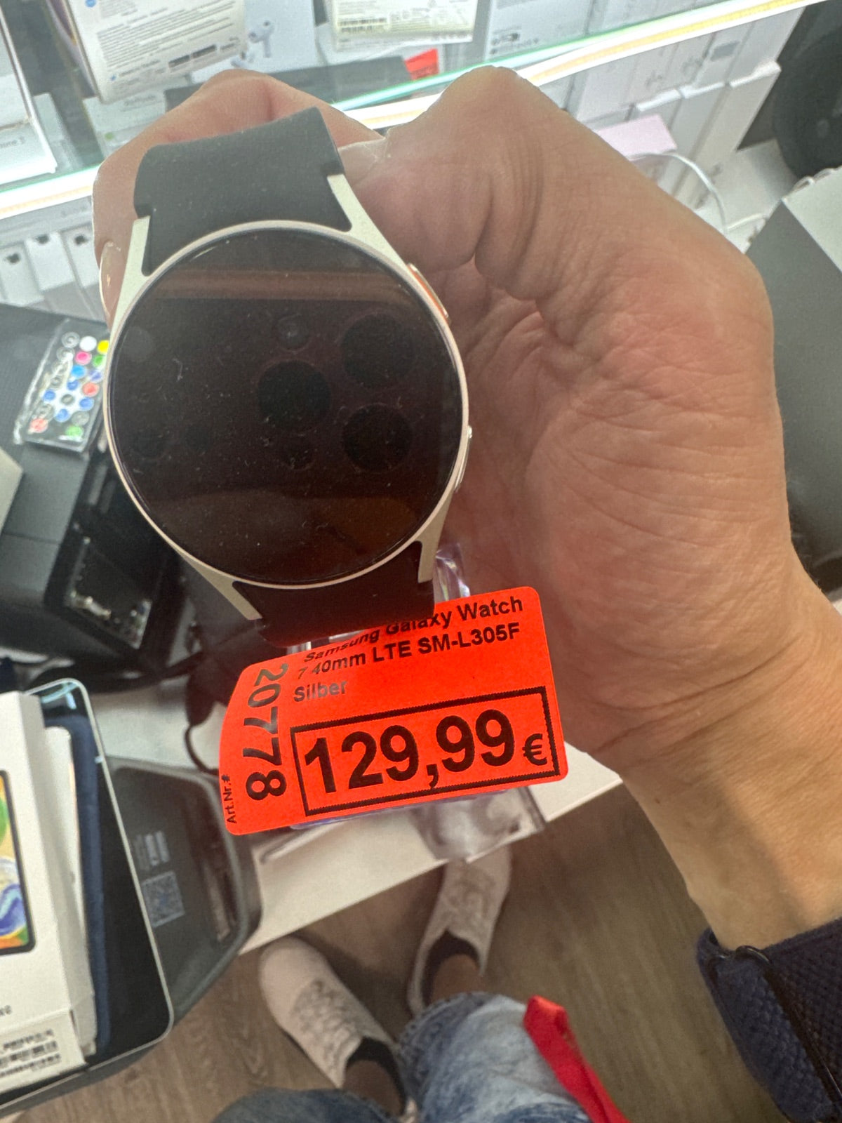 Samsung Galaxy Watch 7 40mm LTE SM-L305F Silber