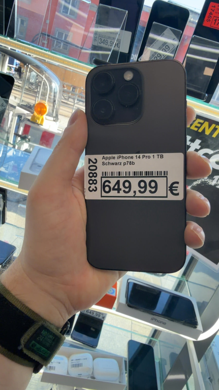 Apple iPhone 14 Pro 1 TB Schwarz  p78b