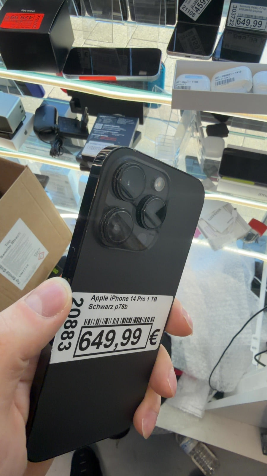 Apple iPhone 14 Pro 1 TB Schwarz  p78b