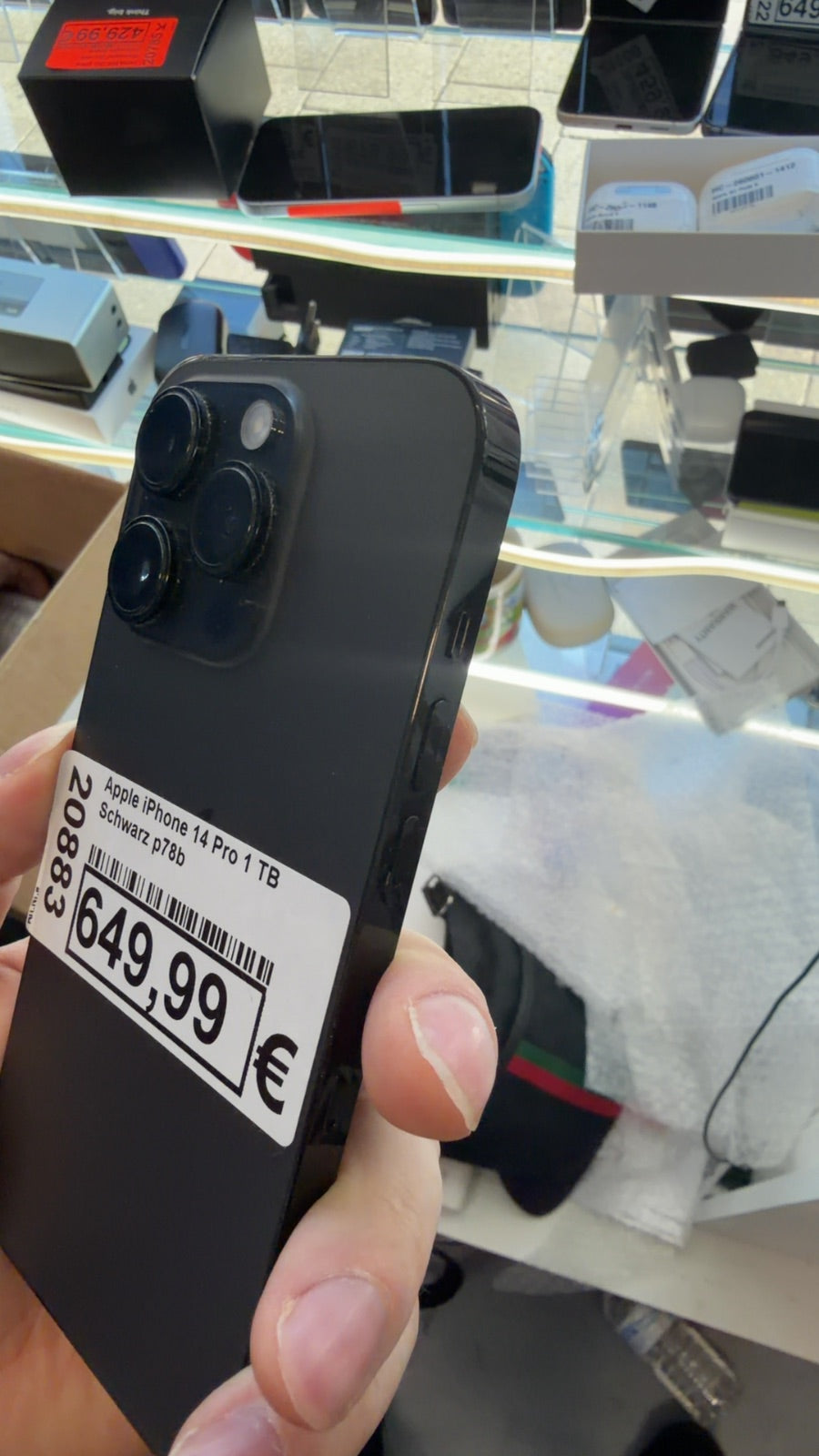 Apple iPhone 14 Pro 1 TB Schwarz  p78b