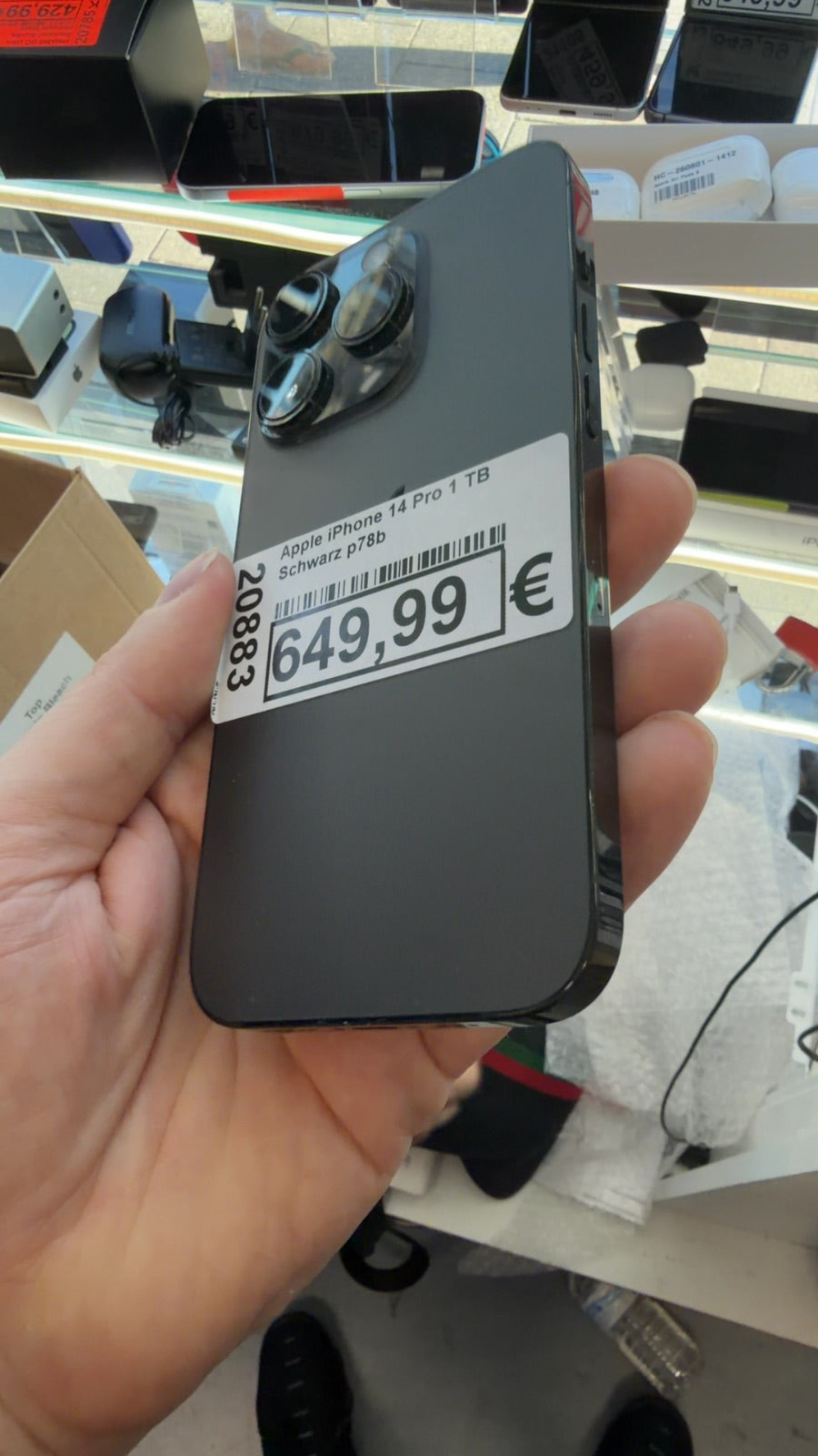 Apple iPhone 14 Pro 1 TB Schwarz  p78b
