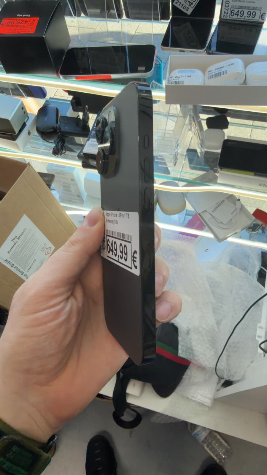 Apple iPhone 14 Pro 1 TB Schwarz  p78b