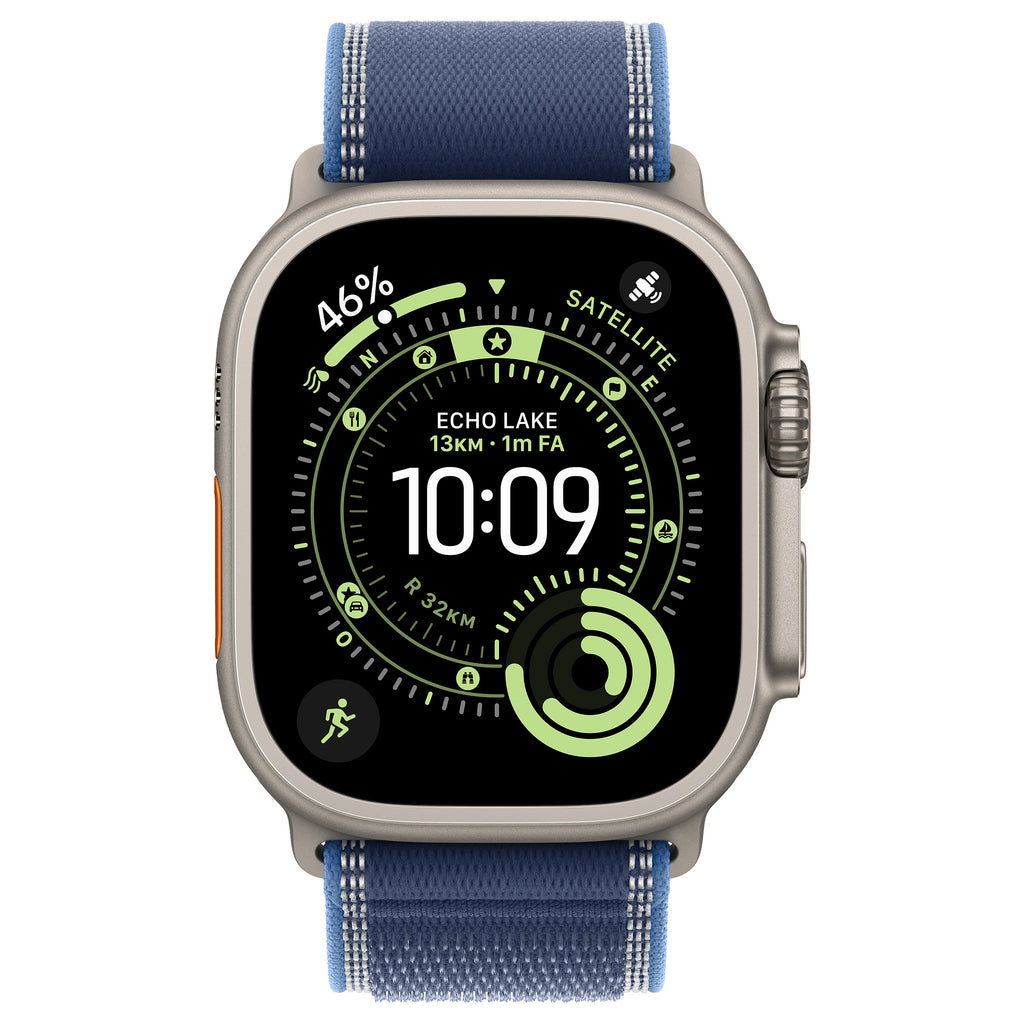 Apple Watch Ultra 3 Titanium Natural Trail Blue
