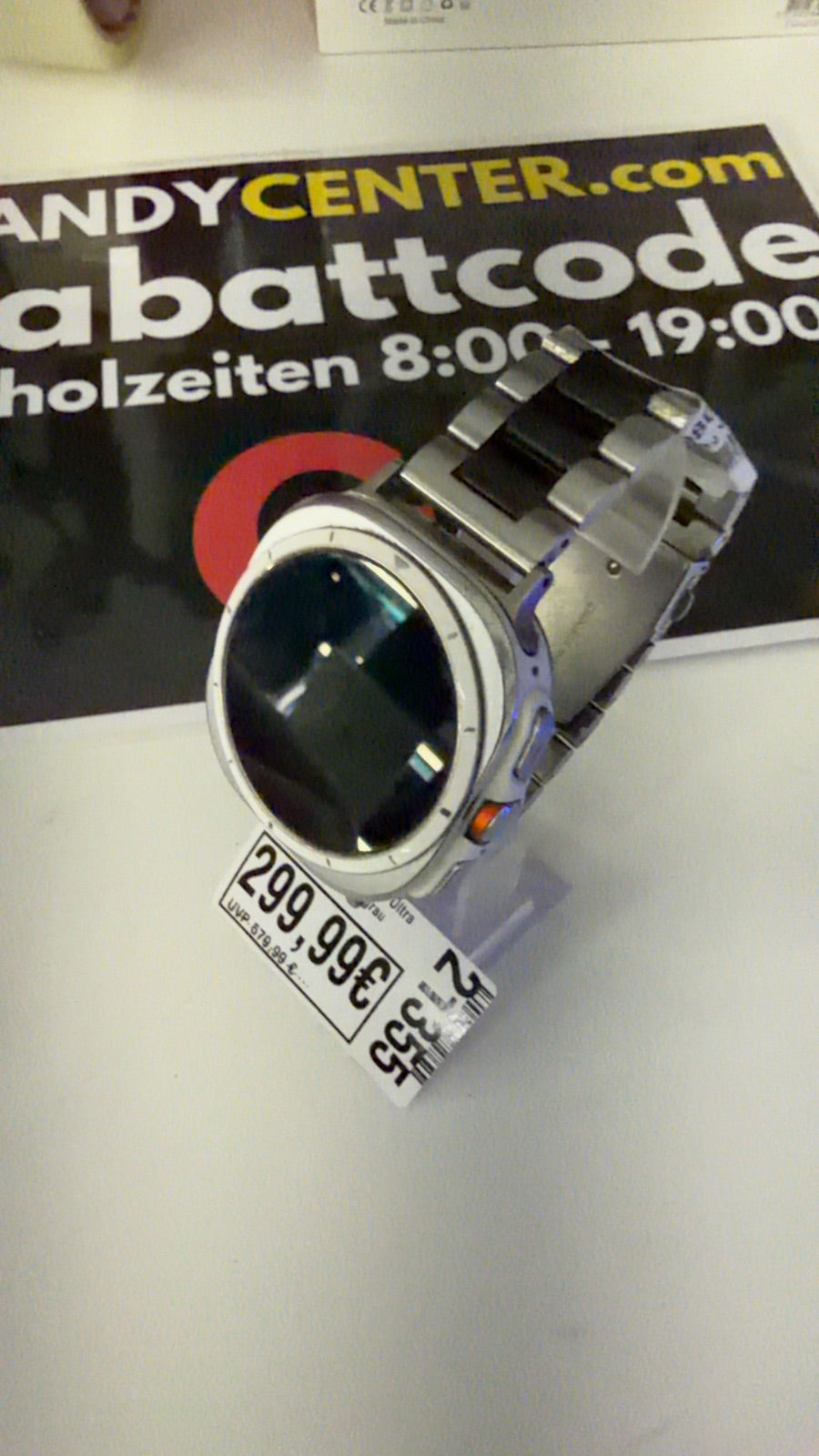 Samsung Galaxy Watch Ultra 47mm Titangehäuse grau