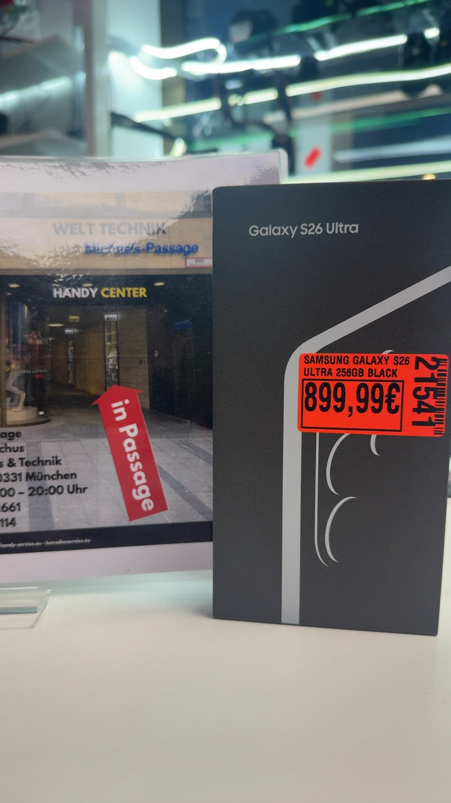 SAMSUNG GALAXY S26 ULTRA 256GB BLACK