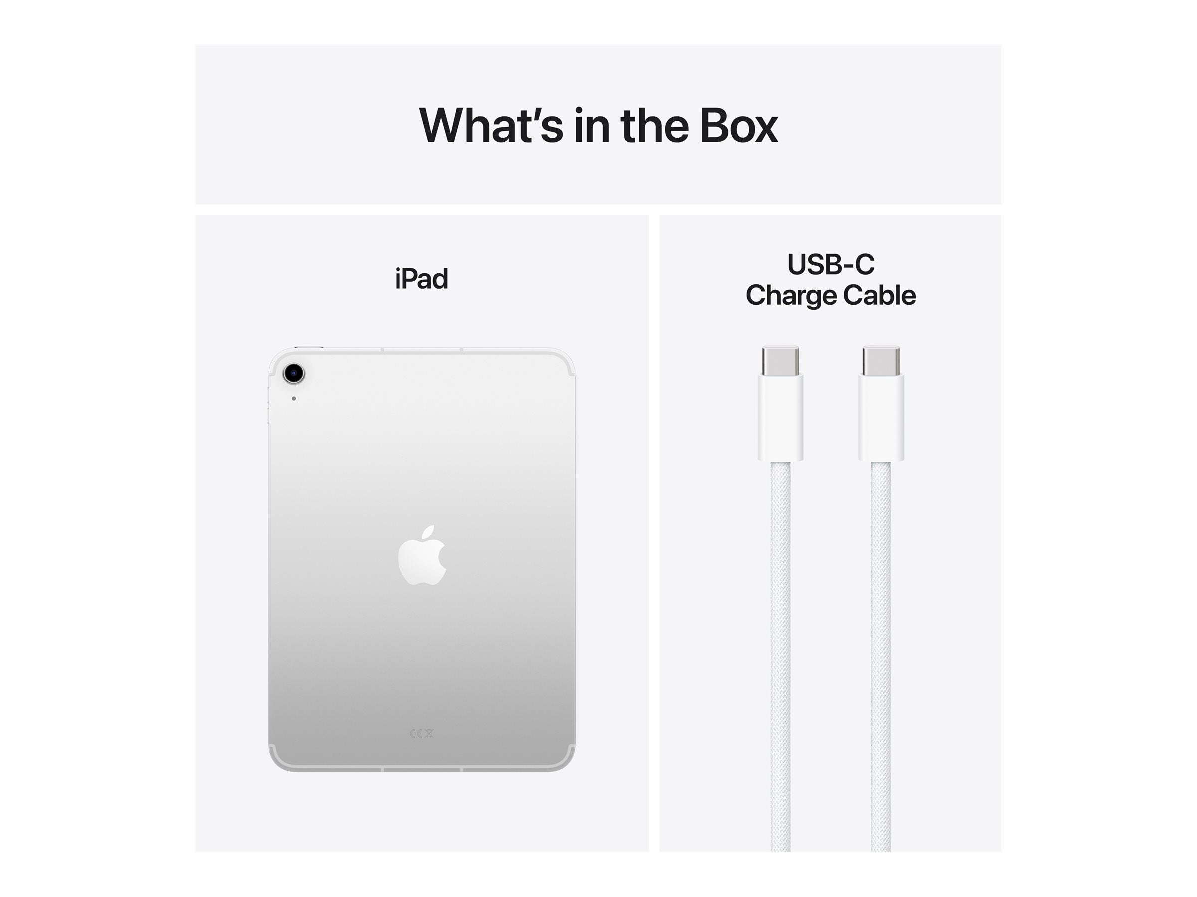 APPLE iPad Silber 27,69cm (10,9") A16 Bionic 128GB iPadOS