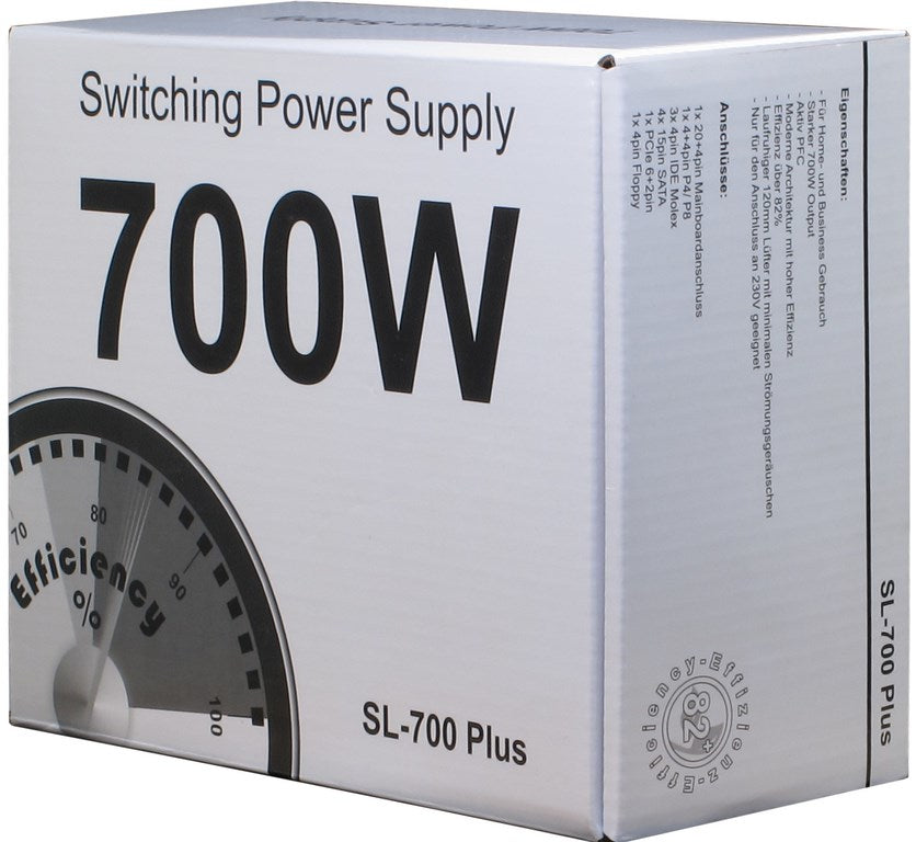Inter-Tech SL-700W PLUS PC Netzteil 700 W ATX Hauptbild