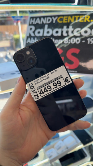 Apple iPhone 14 - 256GB - Schwarz P100B