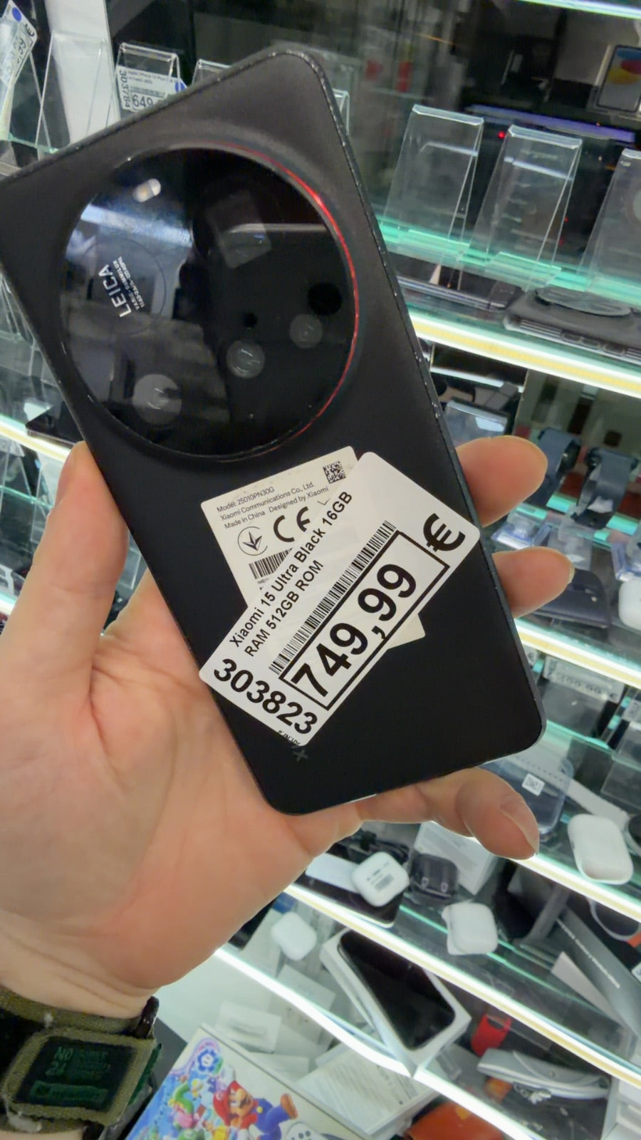 Xiaomi 15 Ultra Black 16GB RAM 512GB ROM