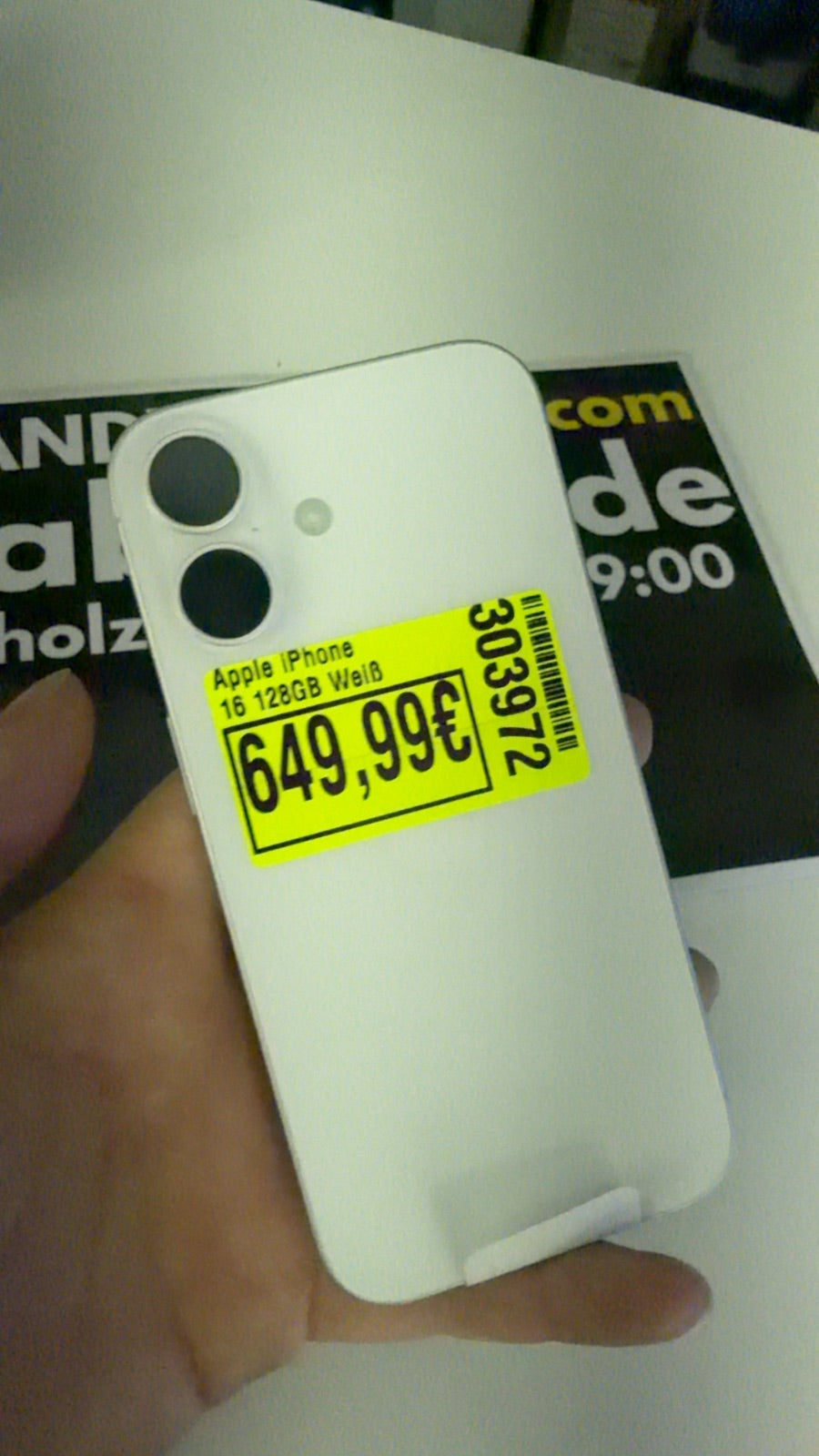 Apple iPhone 16 128GB Weiß