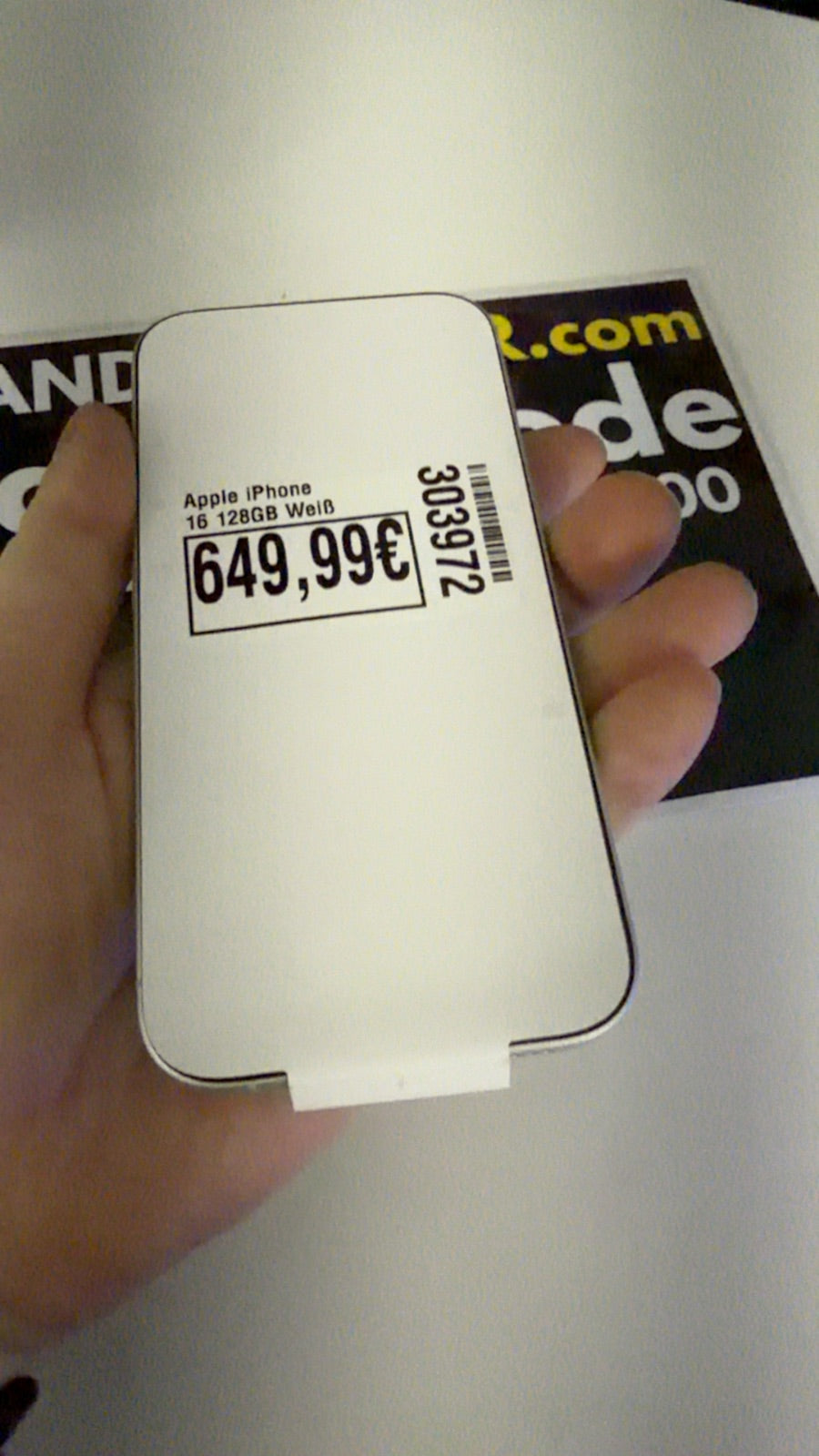 Apple iPhone 16 128GB Weiß