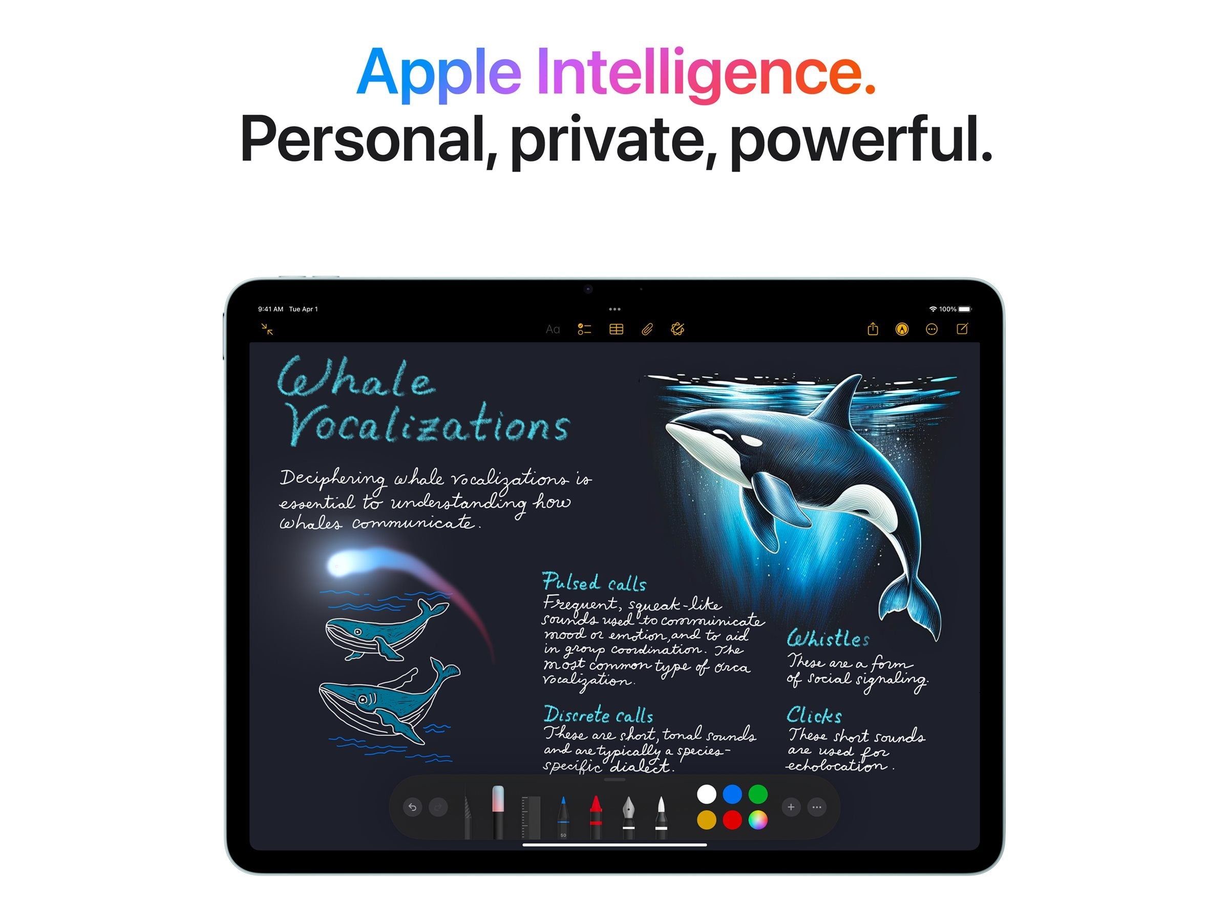 Apple iPad Air 11-inch M3 Wi-Fi 128GB Blau