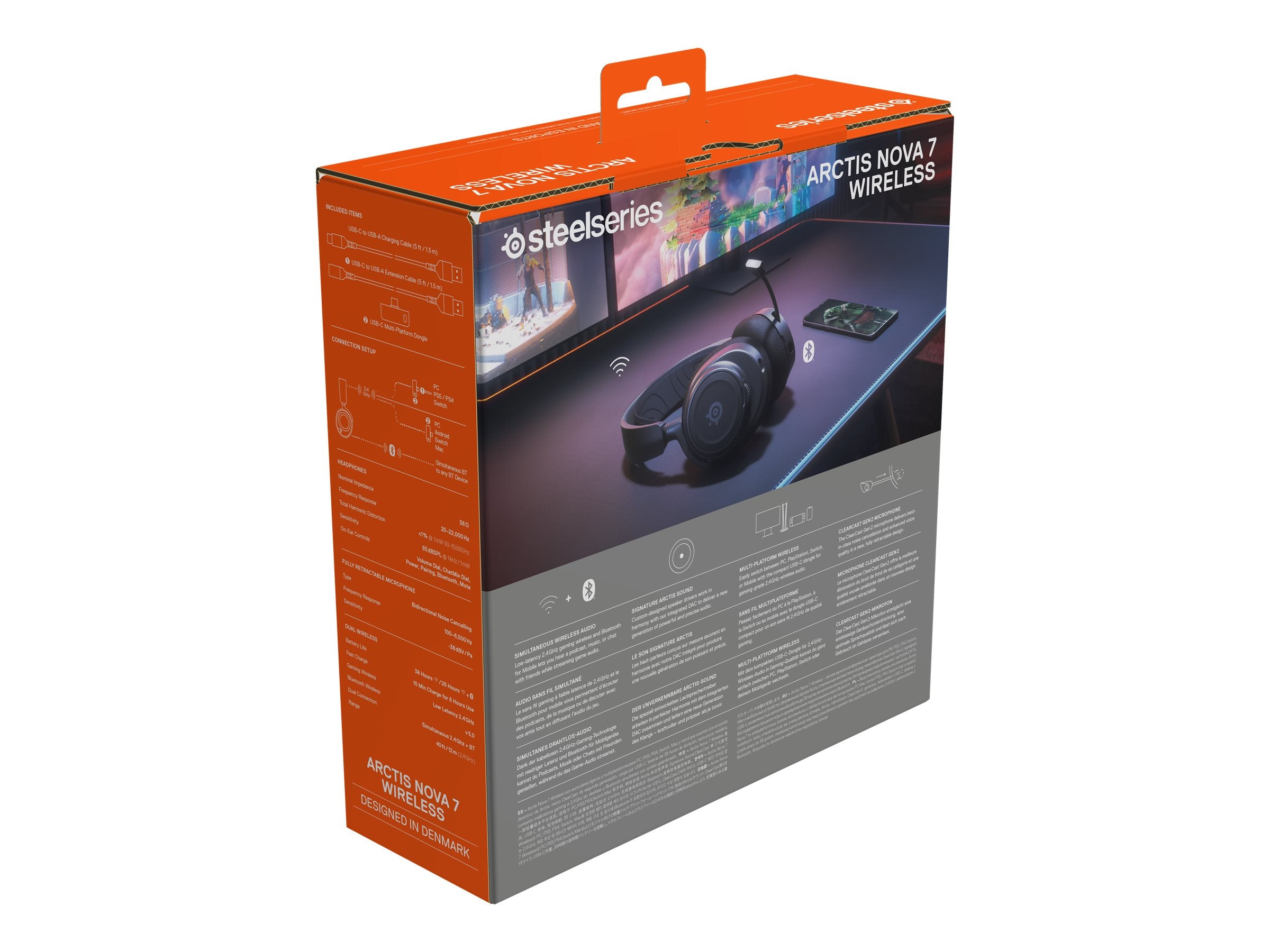 Steelseries Arctis Nova 5 Over-ear Headset