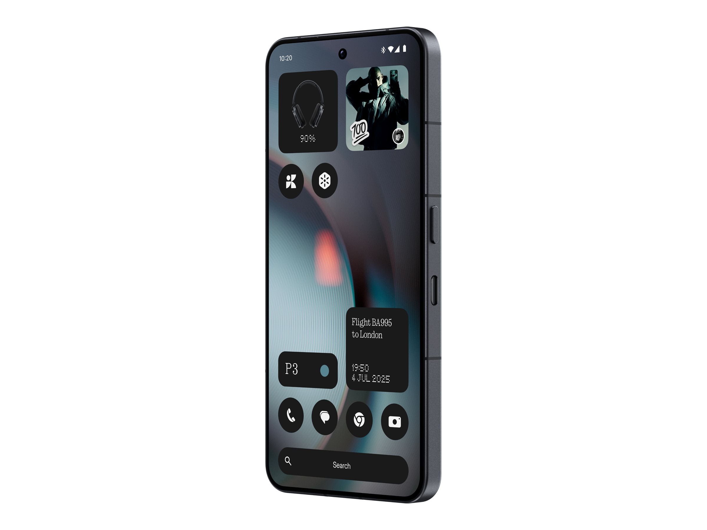 Google Pixel 6 Smartphone in Schwarz