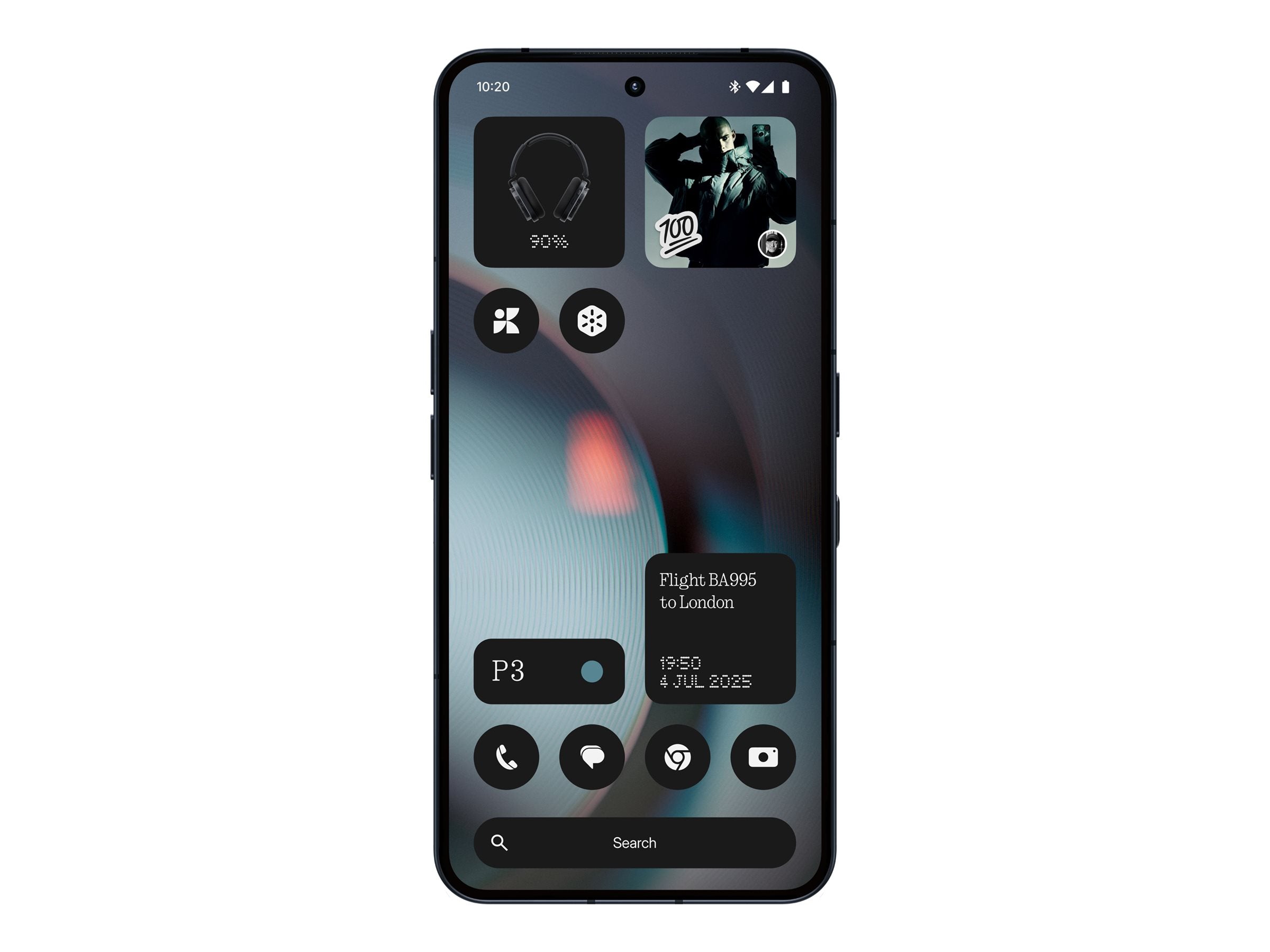Google Pixel 6 Smartphone in Schwarz