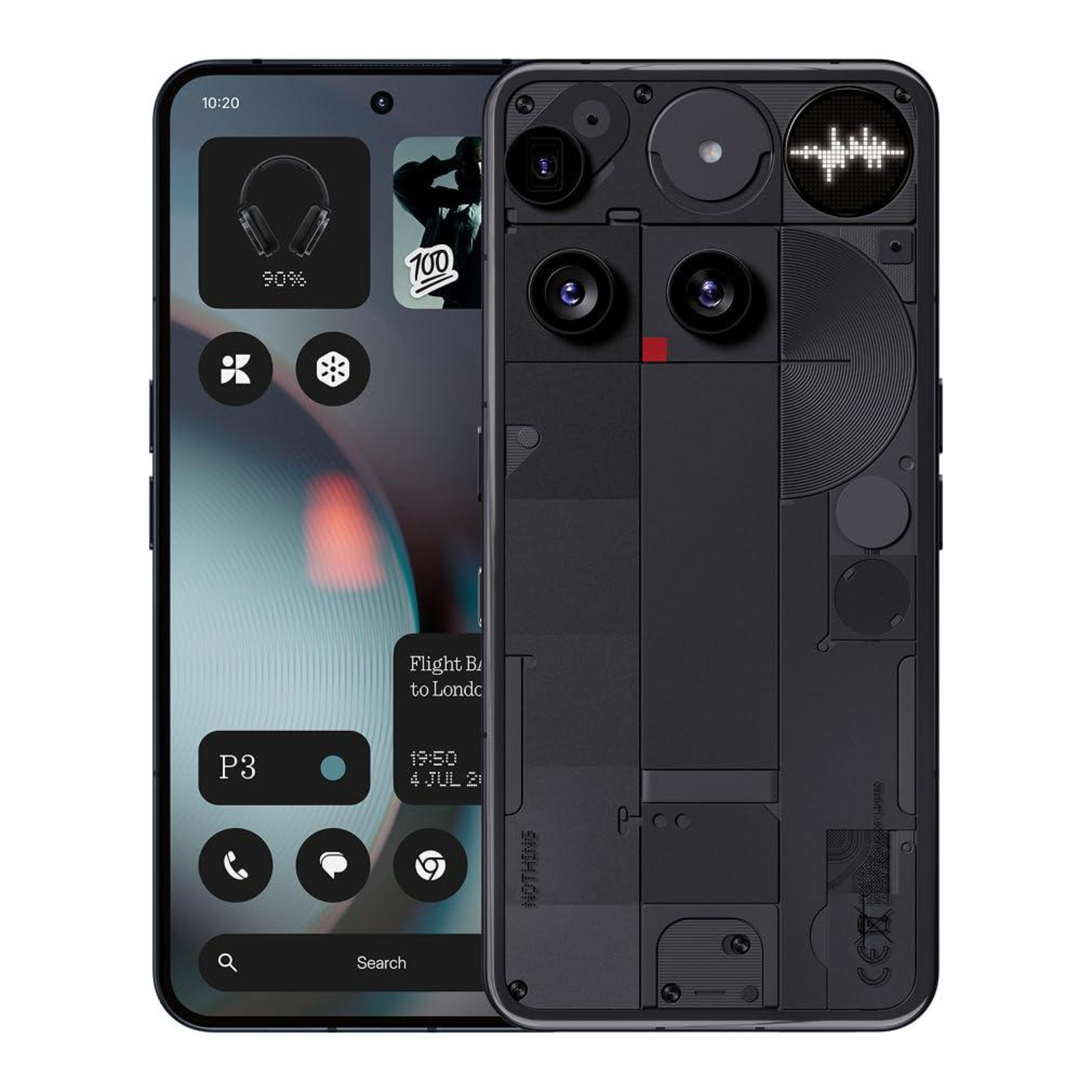 Google Pixel 6 Smartphone in Schwarz