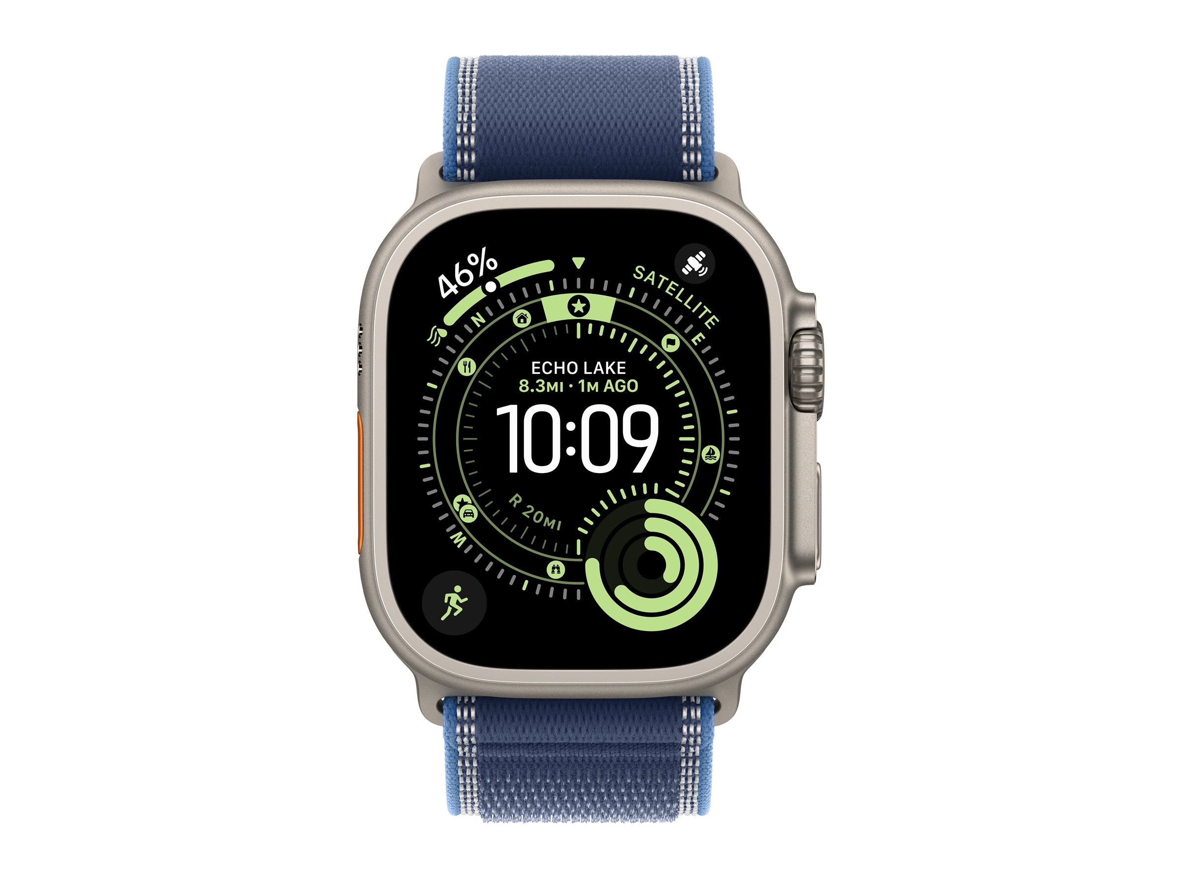 Apple Watch Ultra 3 Titanium Natural Trail Blue