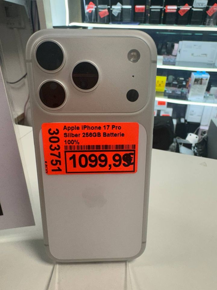 Apple iPhone 17 Pro, 256GB, Silber