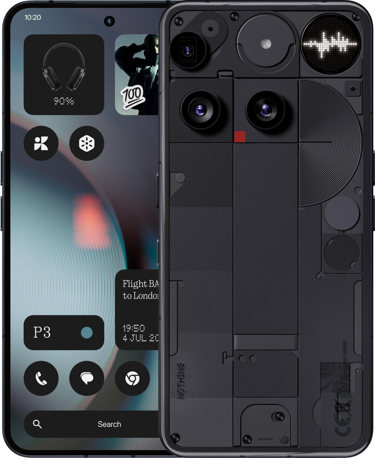 Google Pixel 6 Smartphone in Schwarz