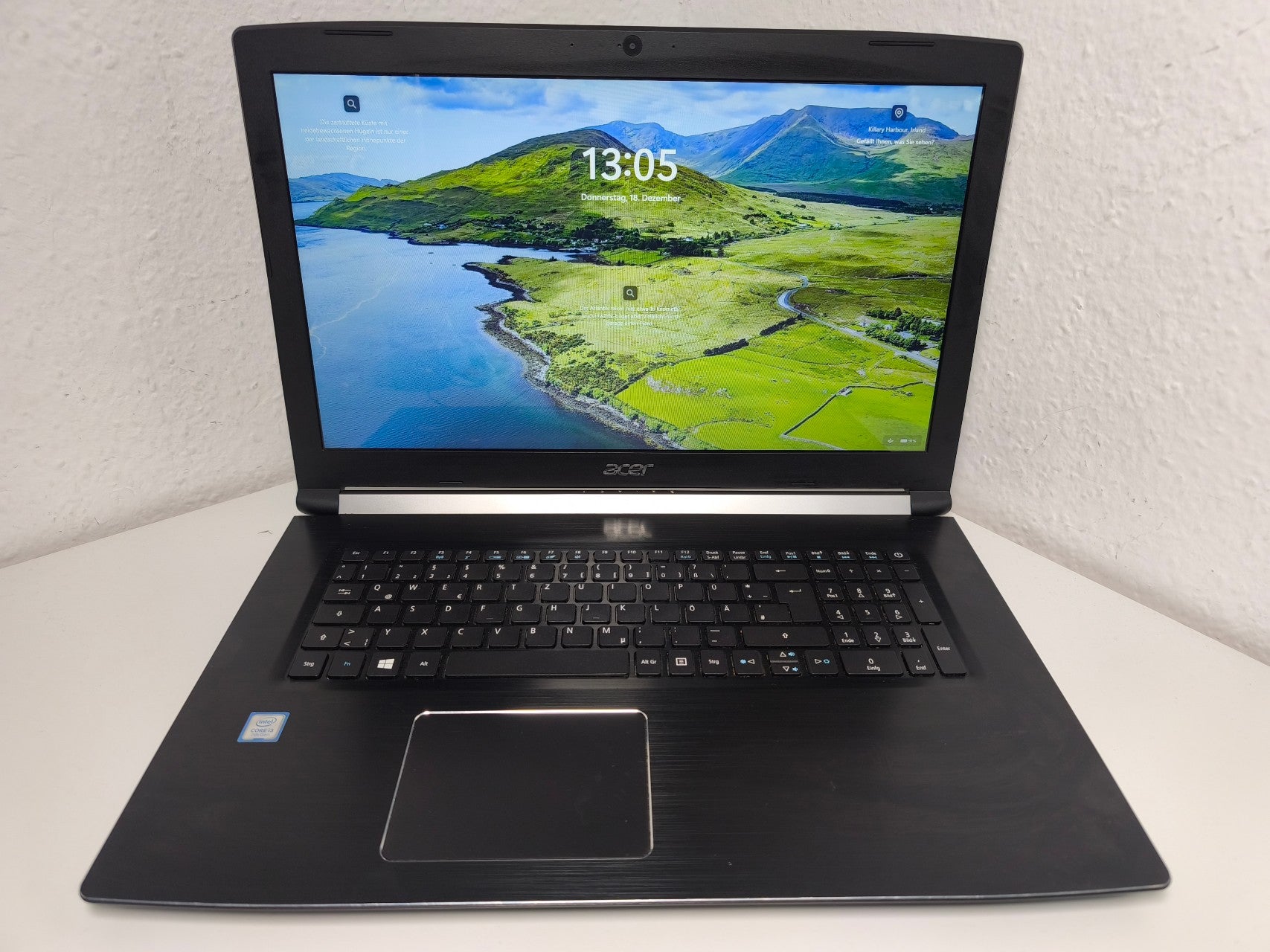 Acer Aspire 5 (A517-51-3897) 17,3Zoll Intel Core i3-7020U RAM-8GB SSD 256GB Hauptbild