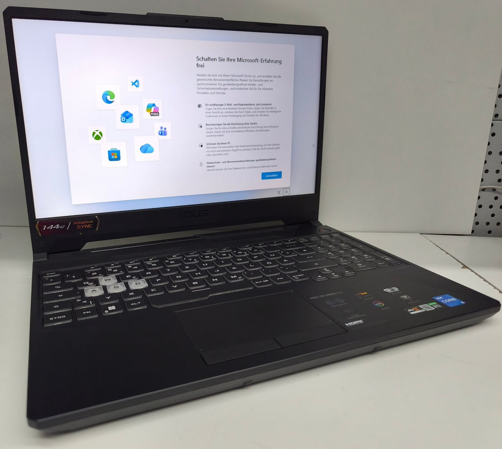 ASUS TUF Gaming F15 15,6 Zoll  i5 i5-11400H 8 GB Ram 512 GB SSD NVIDIA GeForce RTX 3050 4GB Win11
