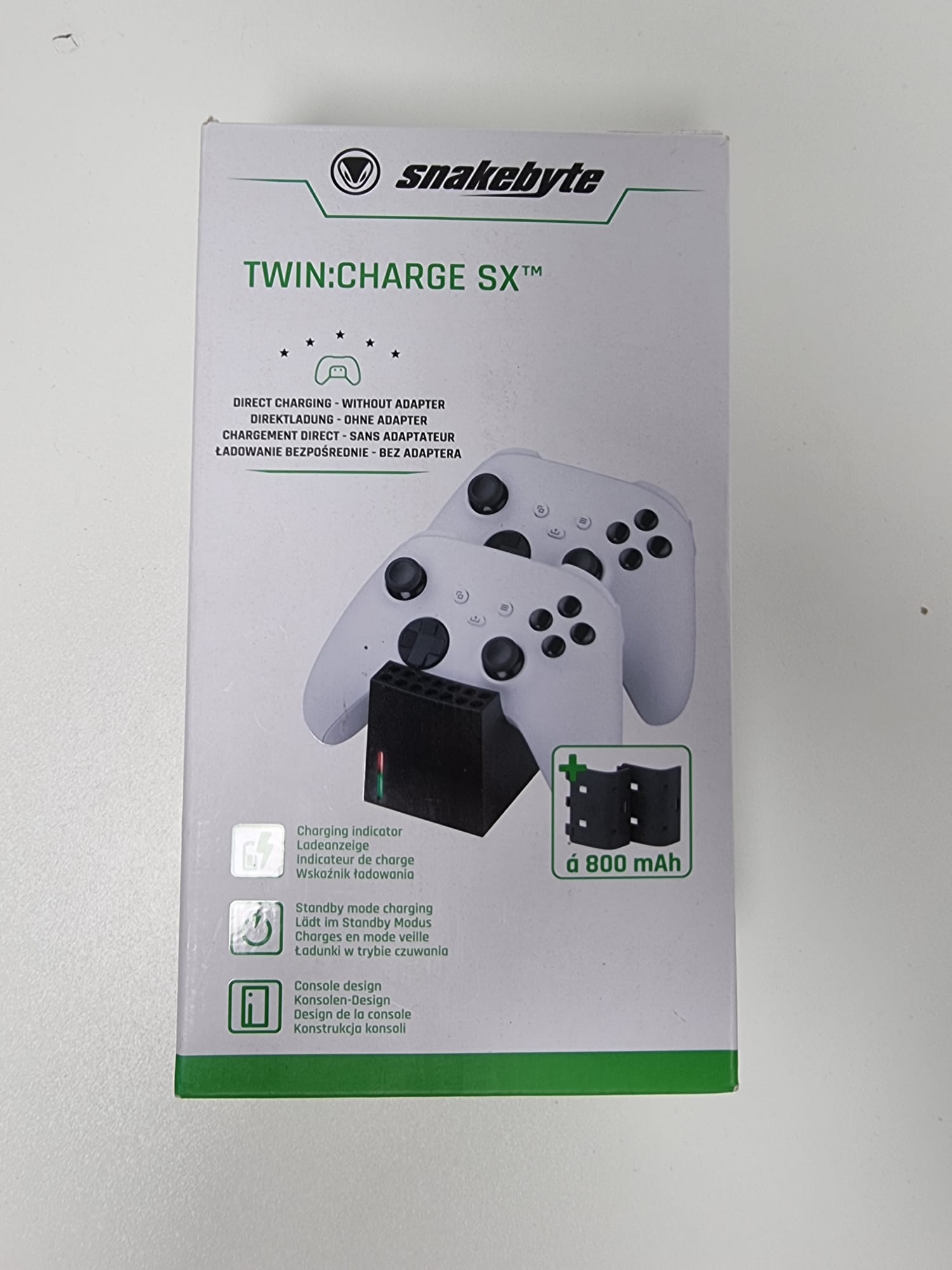 snakebyte XSX Twin:Charge SX™ (black) Hauptbild