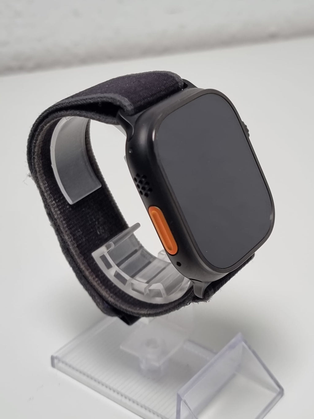N15-B59-Apple Watch Ultra 2 GPS + Cellular 49mm Black Titanium Case mit Black Trail Band - M/L (MX4V3FD/A)