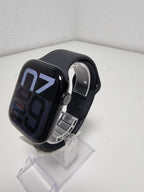 Apple Watch Series 10 GPS, 46 mm Aluminiumgehäuse Sportarmband Schwarz b100p