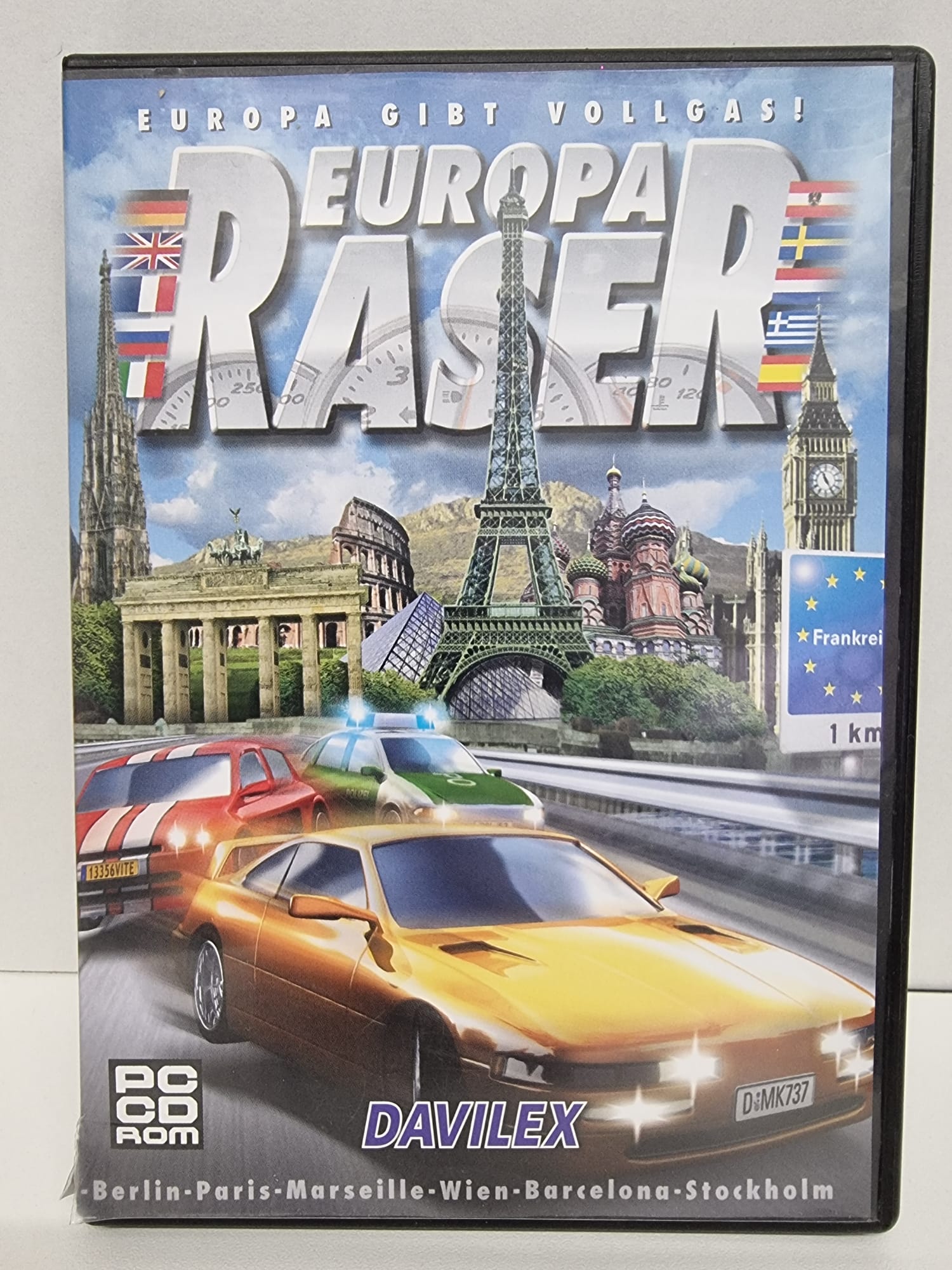 Europa Raser Europa gibt Vollgas PC Game 2001 Hauptbild