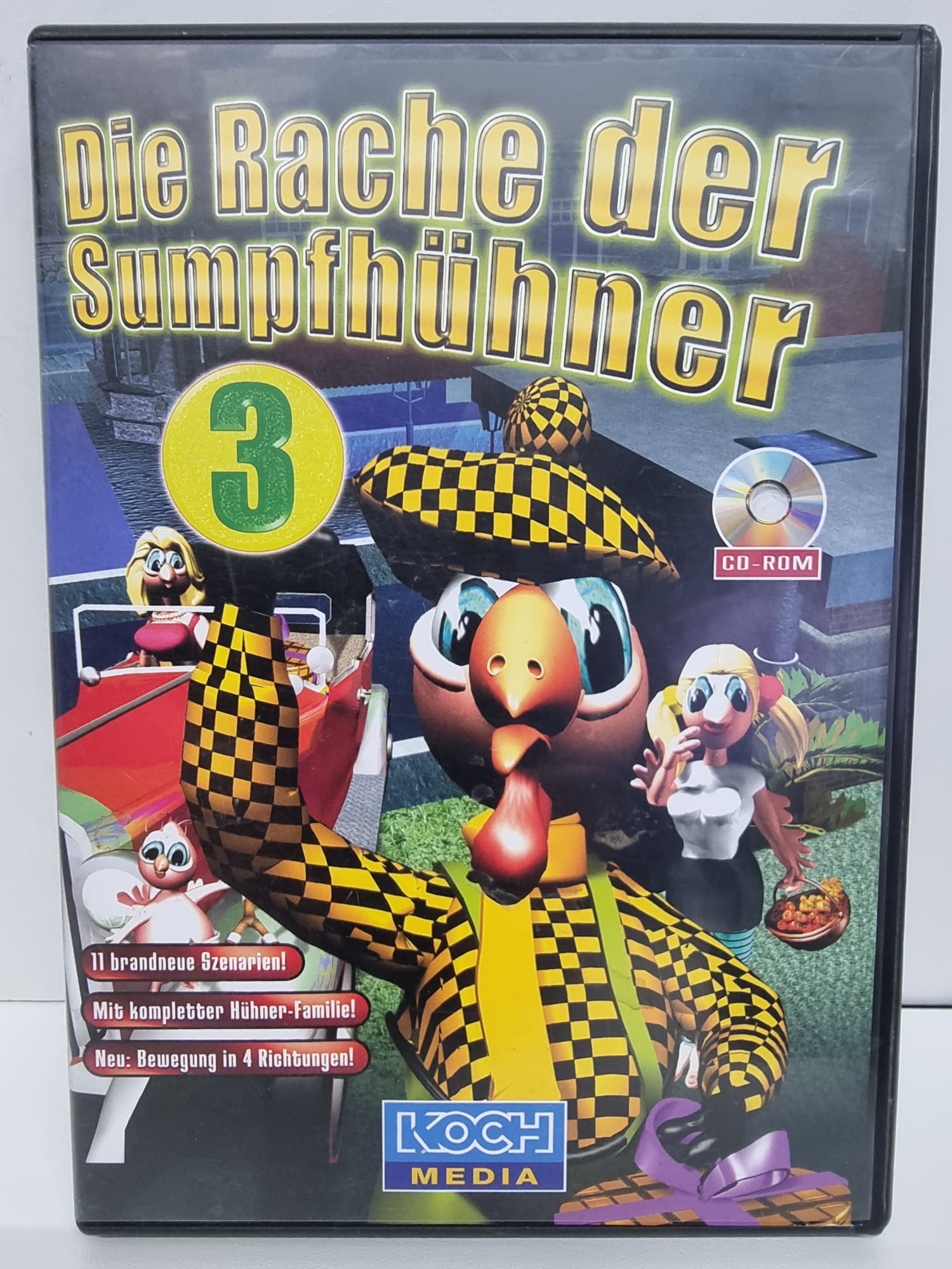 Die Rache der Sumpfhühner 3 PC Game Windows 95/98/Me/NT/2000 Retro Spiel Hauptbild