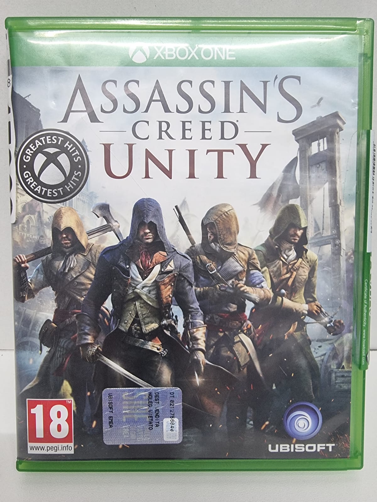Ubisoft Assassin's Creed Unity Greatest Hits Edition Hauptbild